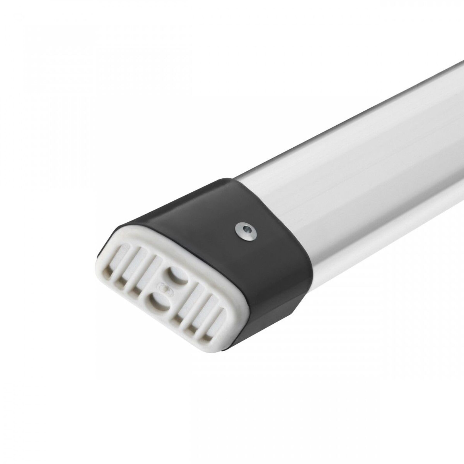 Teleskopstange, Adapter, Gelenk, Hubstange, Schwarz-weißer Griff
