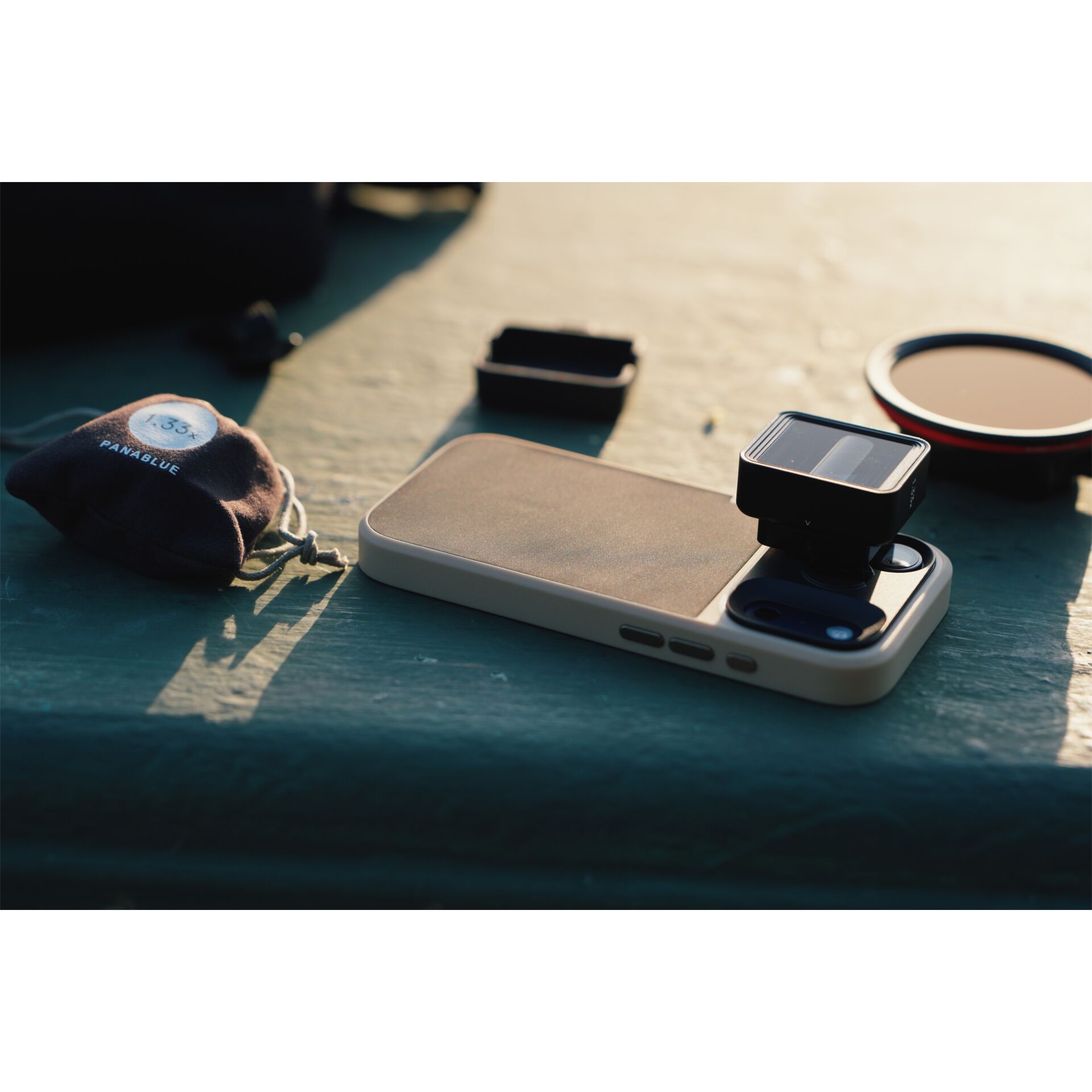 Docking-Stations, Smartphone, Kamera-Linse, Filmdose, Zubehör-Tasche