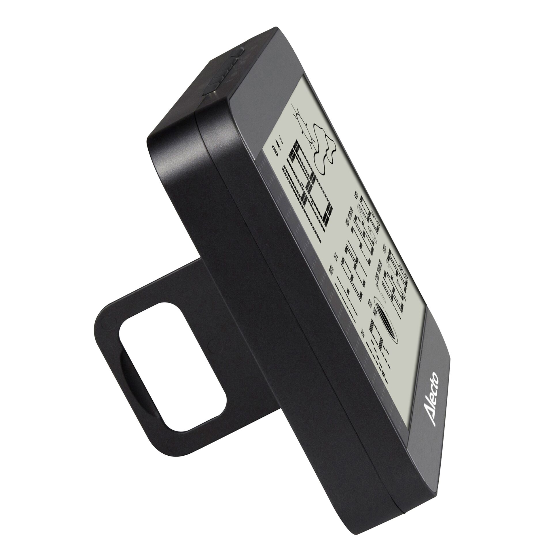Barcode-Scanner, Handheld, LCD-Bildschirm, Schwarz, Alco?