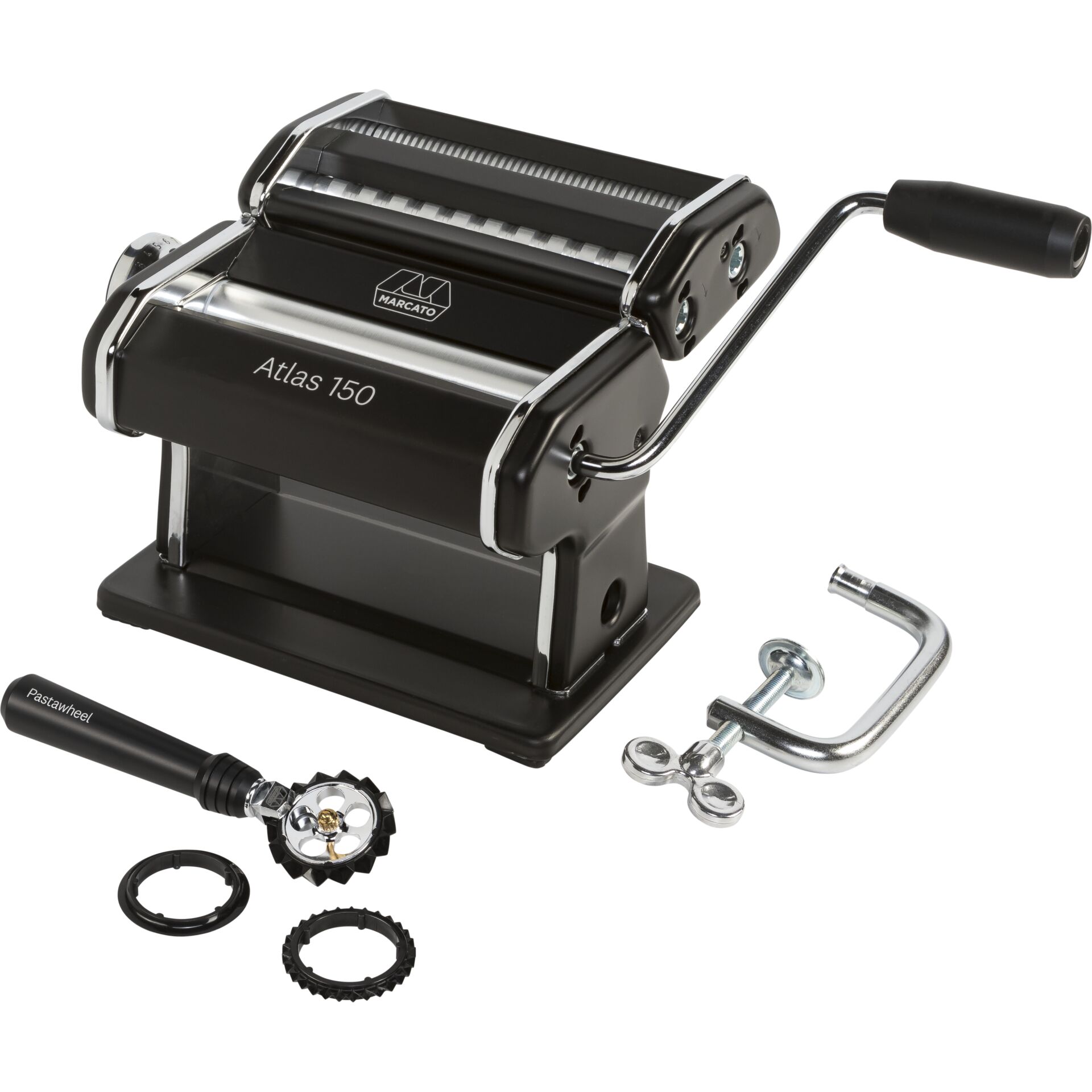 Marcato ATLAS 150 NERA + PASTA-  WHEEL NERO