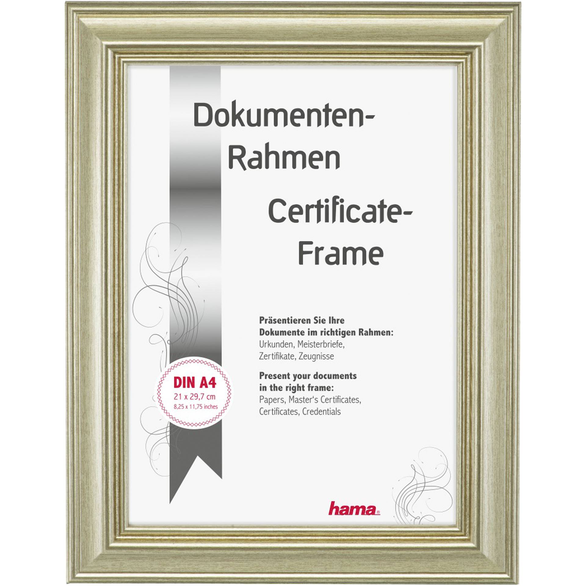 Hama Lobby gold          21x29,7  Kunststoff DIN A4         175805