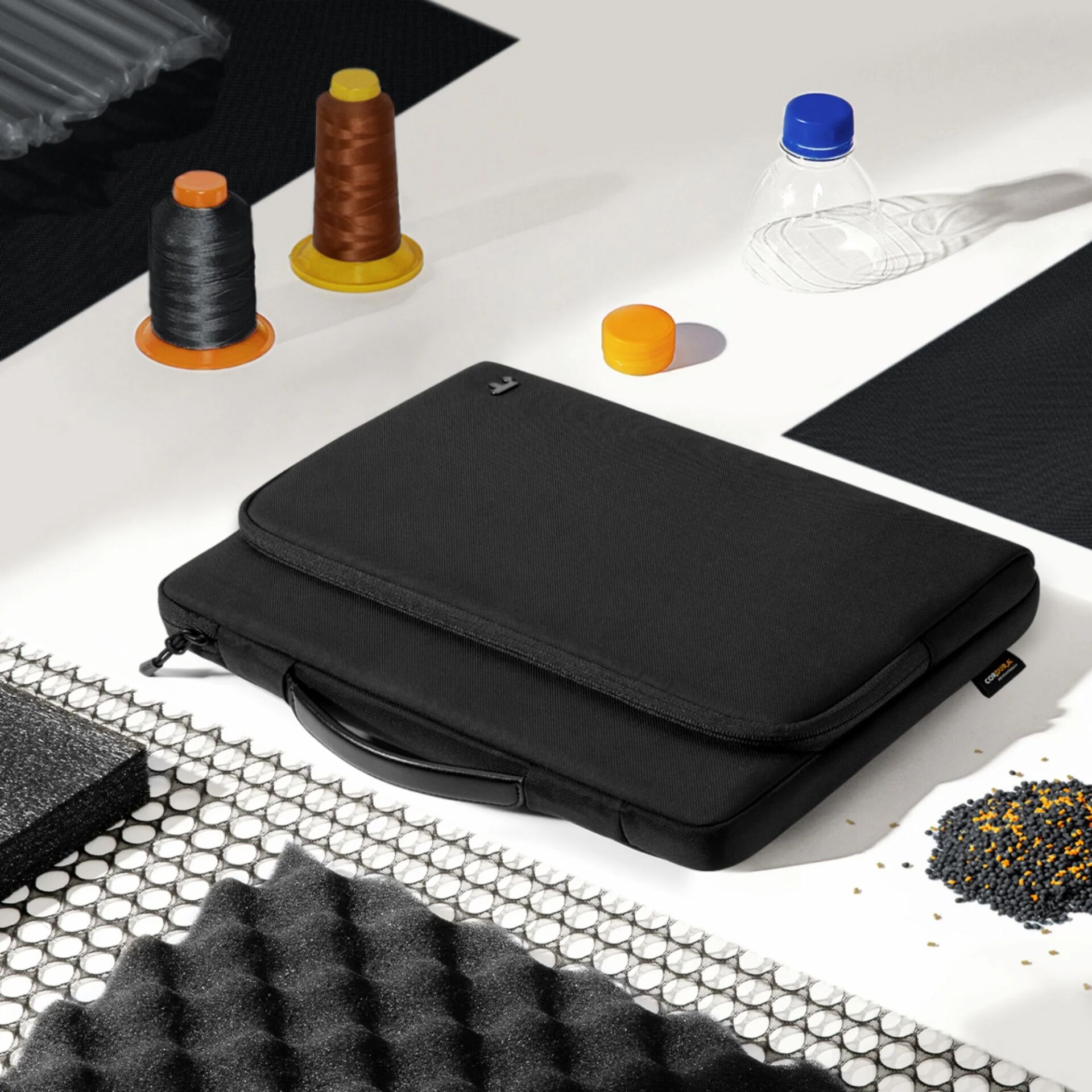 neuer Ordnungskoffer, reisencase, Schultertasche, Reise-Organizer, Schwarz