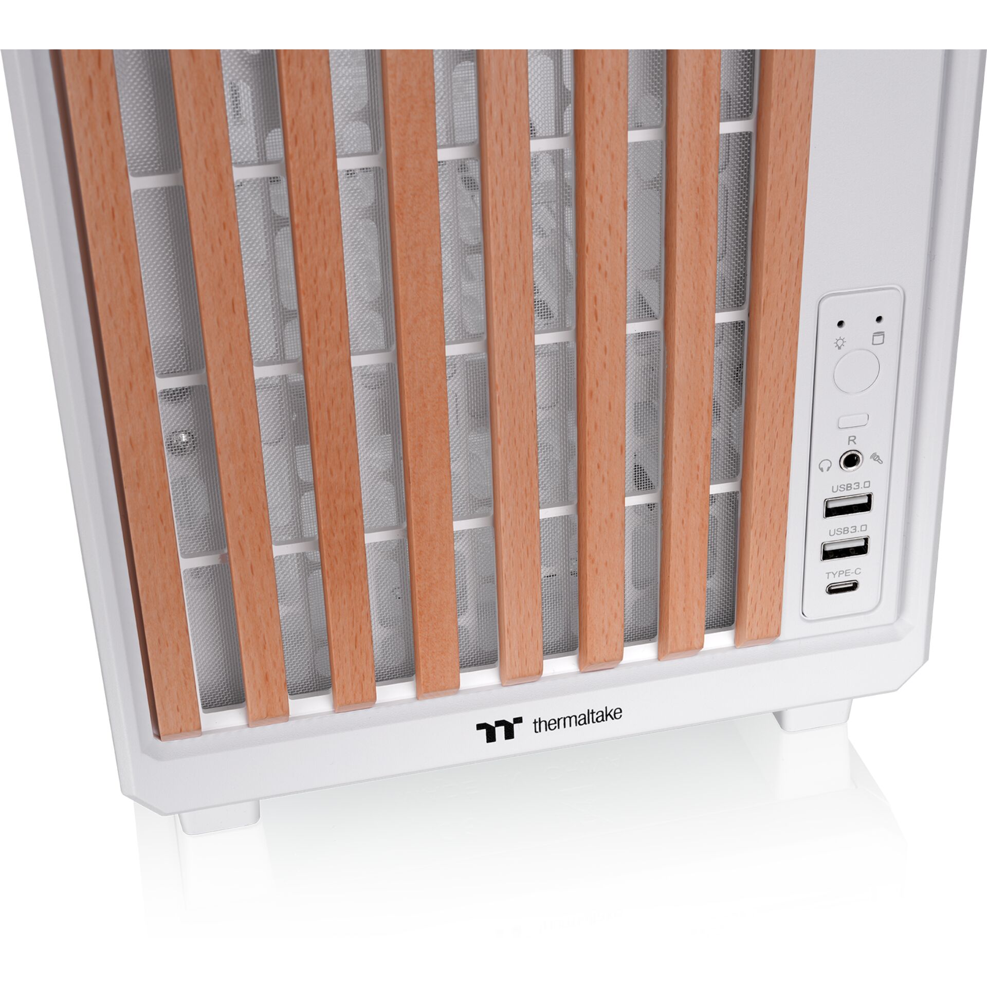 Heizgerät, Infrarot-Heizung, Holzlamellen, Kunststoffgehäuse, Thermaltake