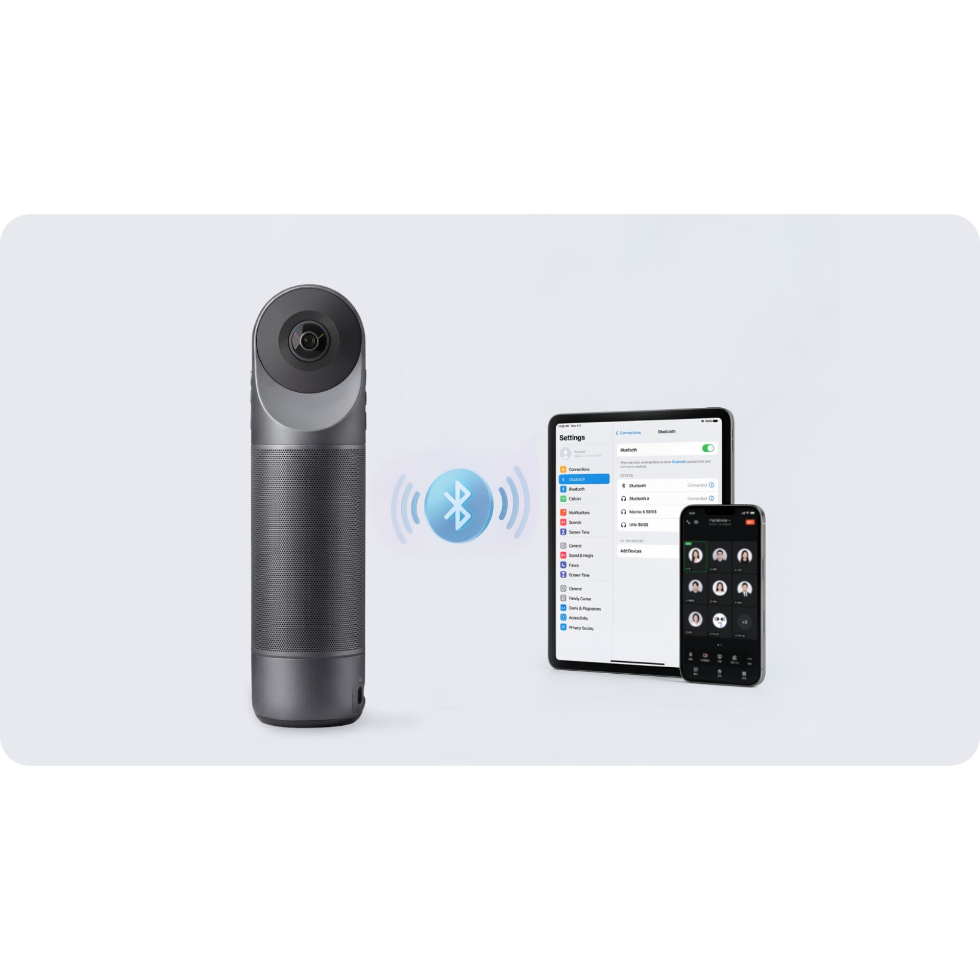 Bluetooth, Smart Home, Gerät, Lautsprecher, Kamera