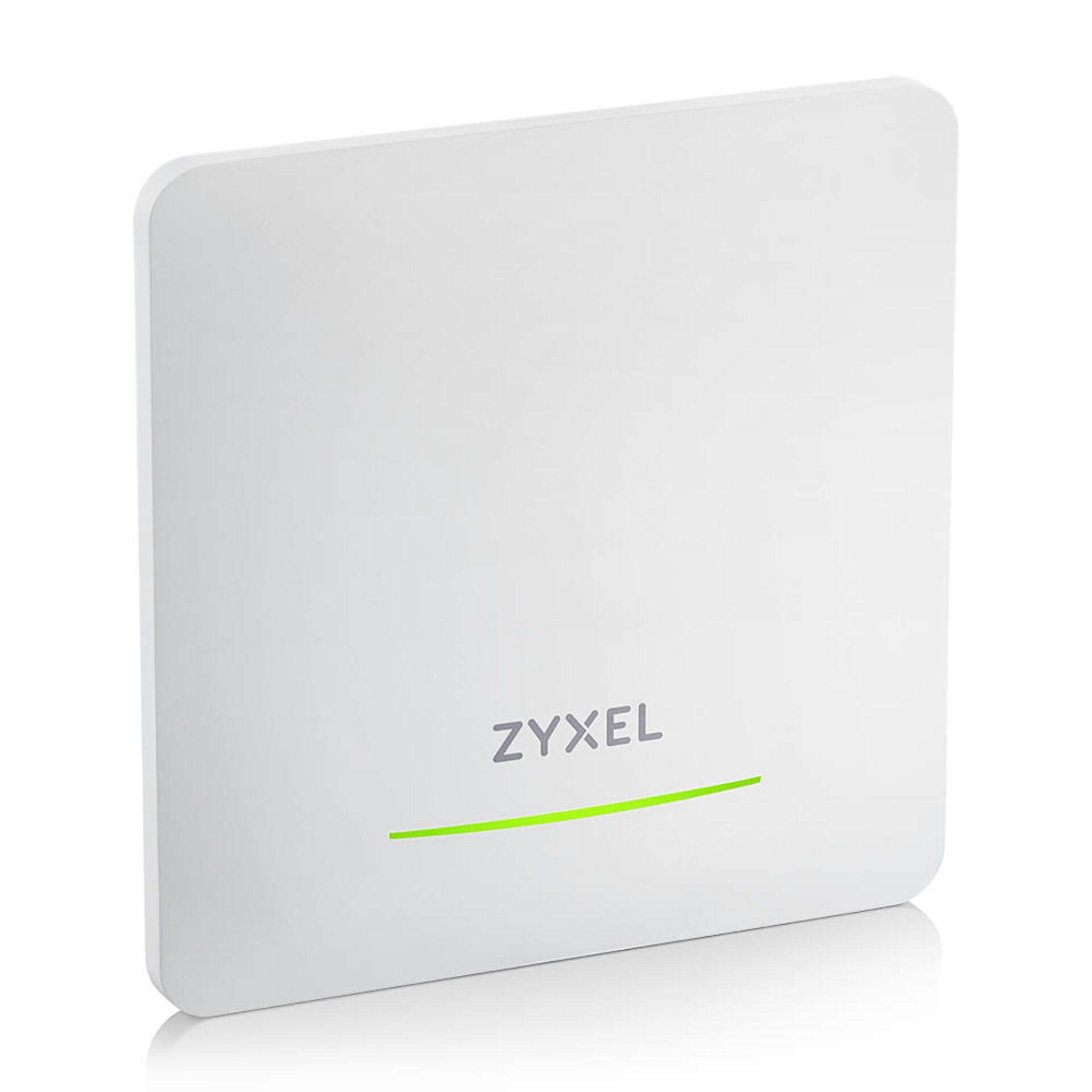 WLAN-Access-Point, weiß, LED-Anzeige, quadratisches Gehäuse