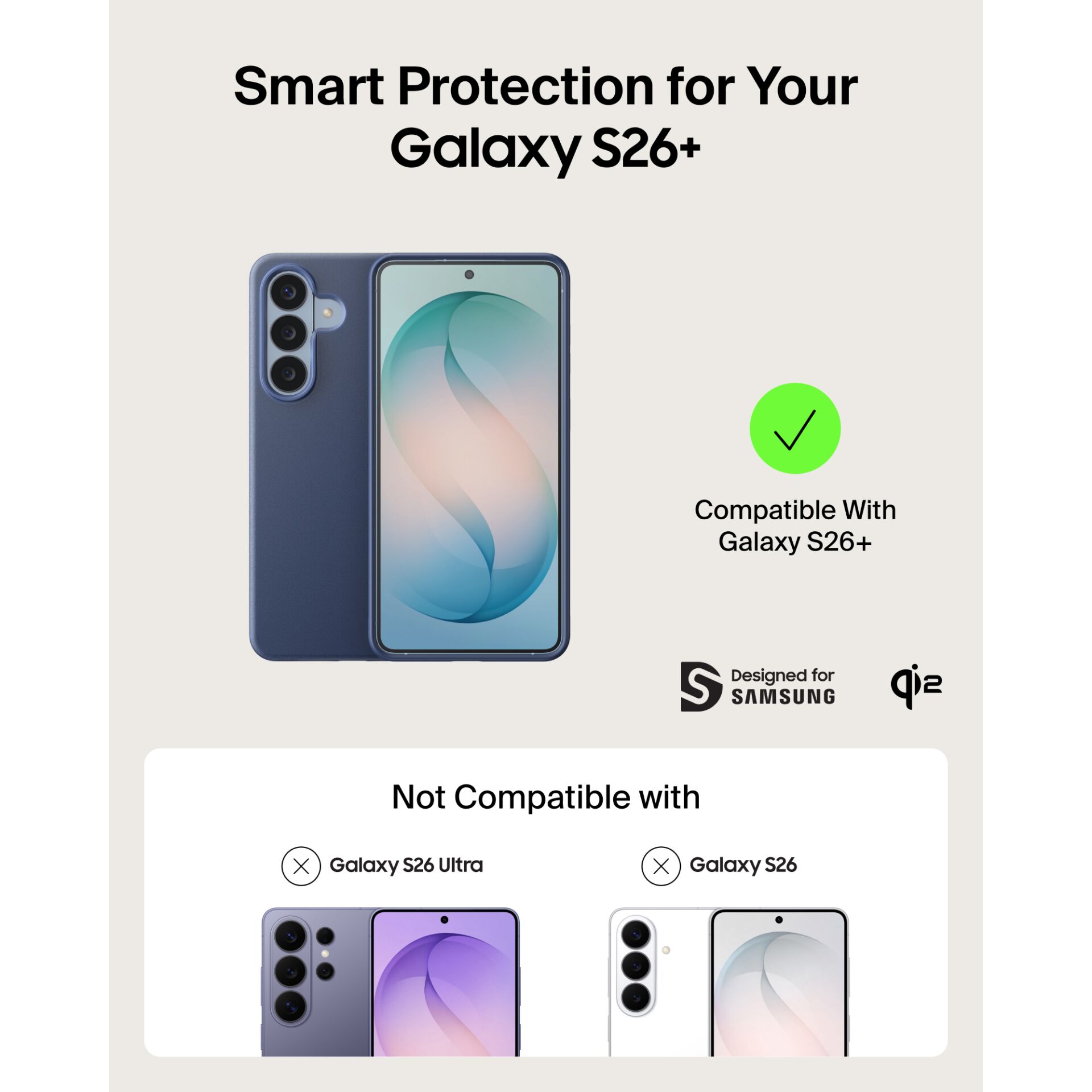 smartphone, rückkamera, dreifachkamera, blau, kompatibel mit Samsung