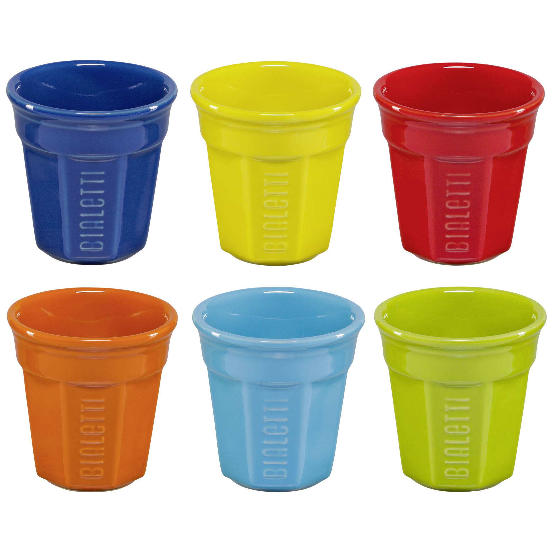 Bialetti Espressotassen-Set  Multicolor 6-tlg.
