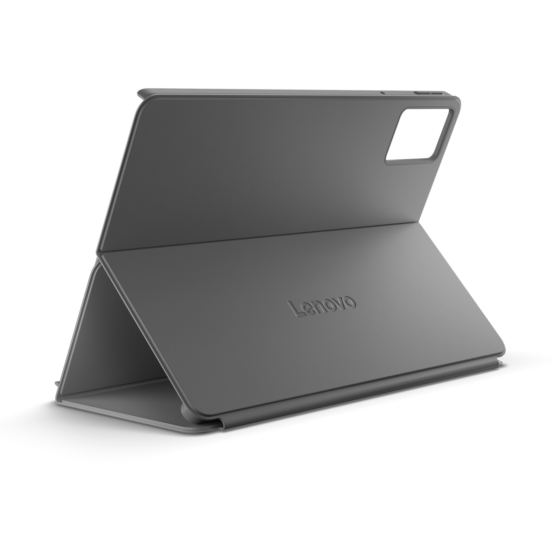 Tablet-Hülle, Laminate-Hülle, Standfunktion, Kameraloch-Öffnung, Grau