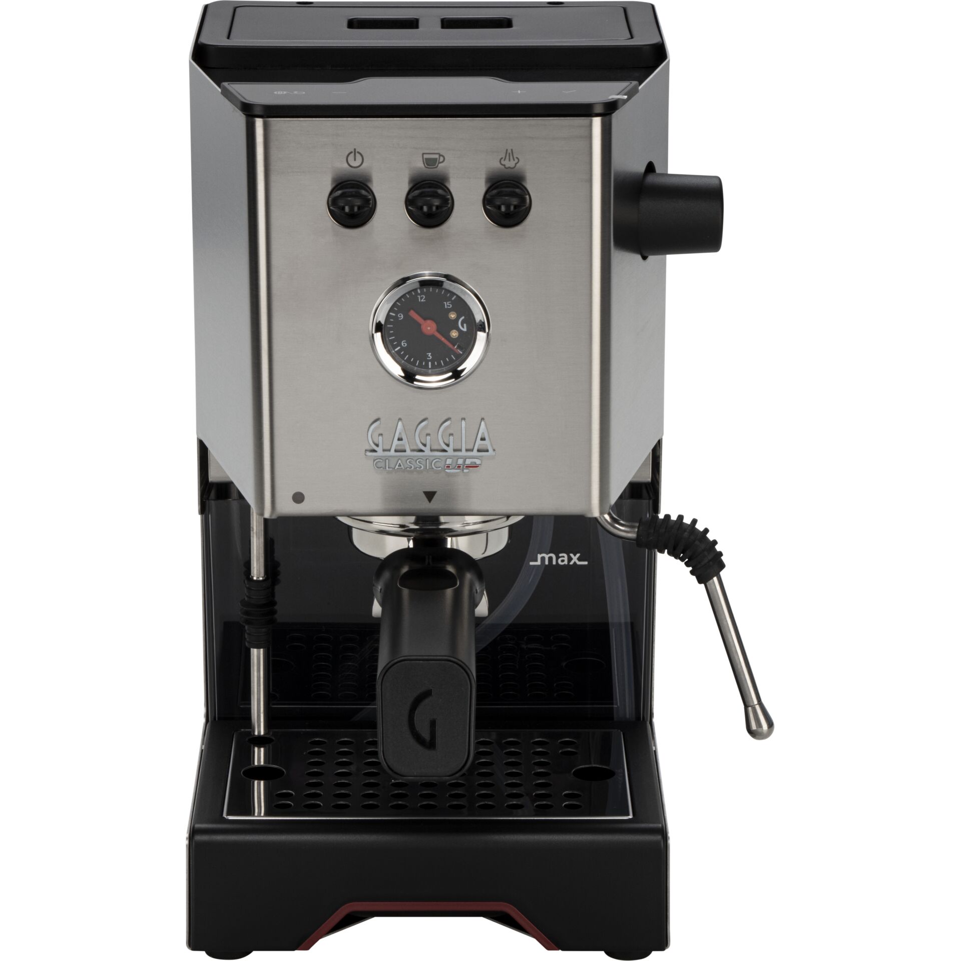 Espressomaschine, Kaffeemaschine, Edelstahl, Dampfarmatur, Dampflauf