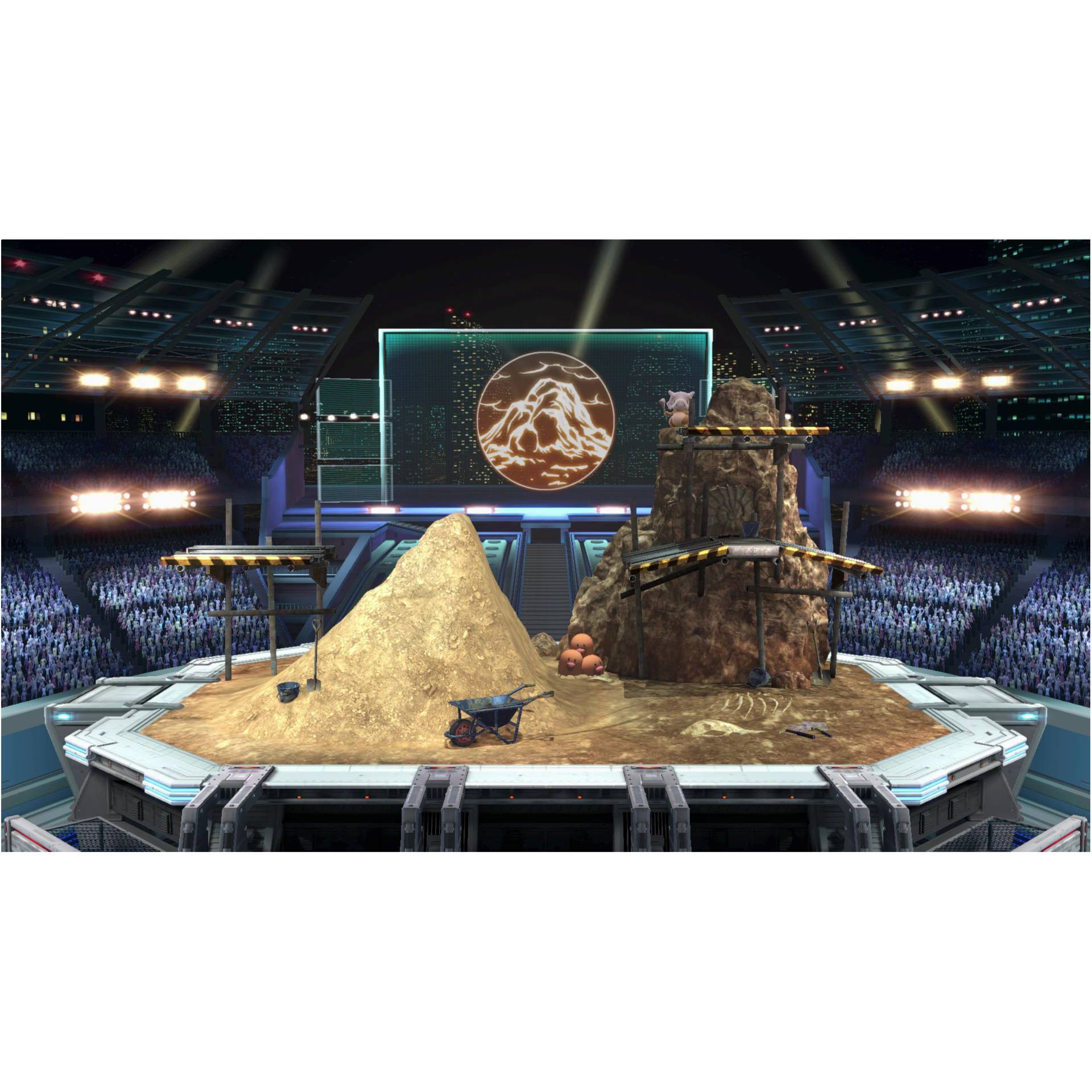 Bühne, Feld, Beleuchtung