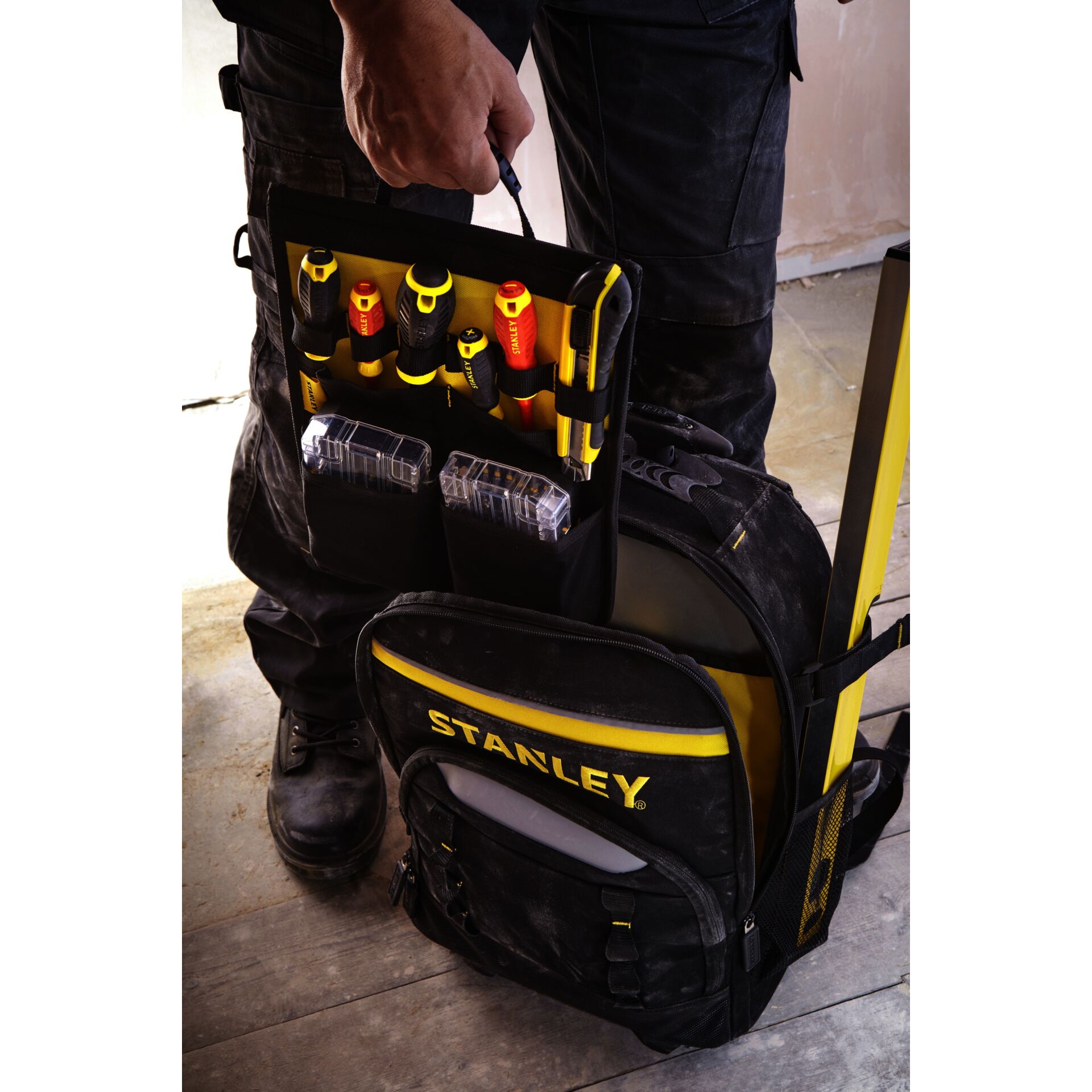Werkzeugtasche, Kofferraumtasche, Schraubendreher-Set, Werkzeugorganizer, Stanley-Tasche