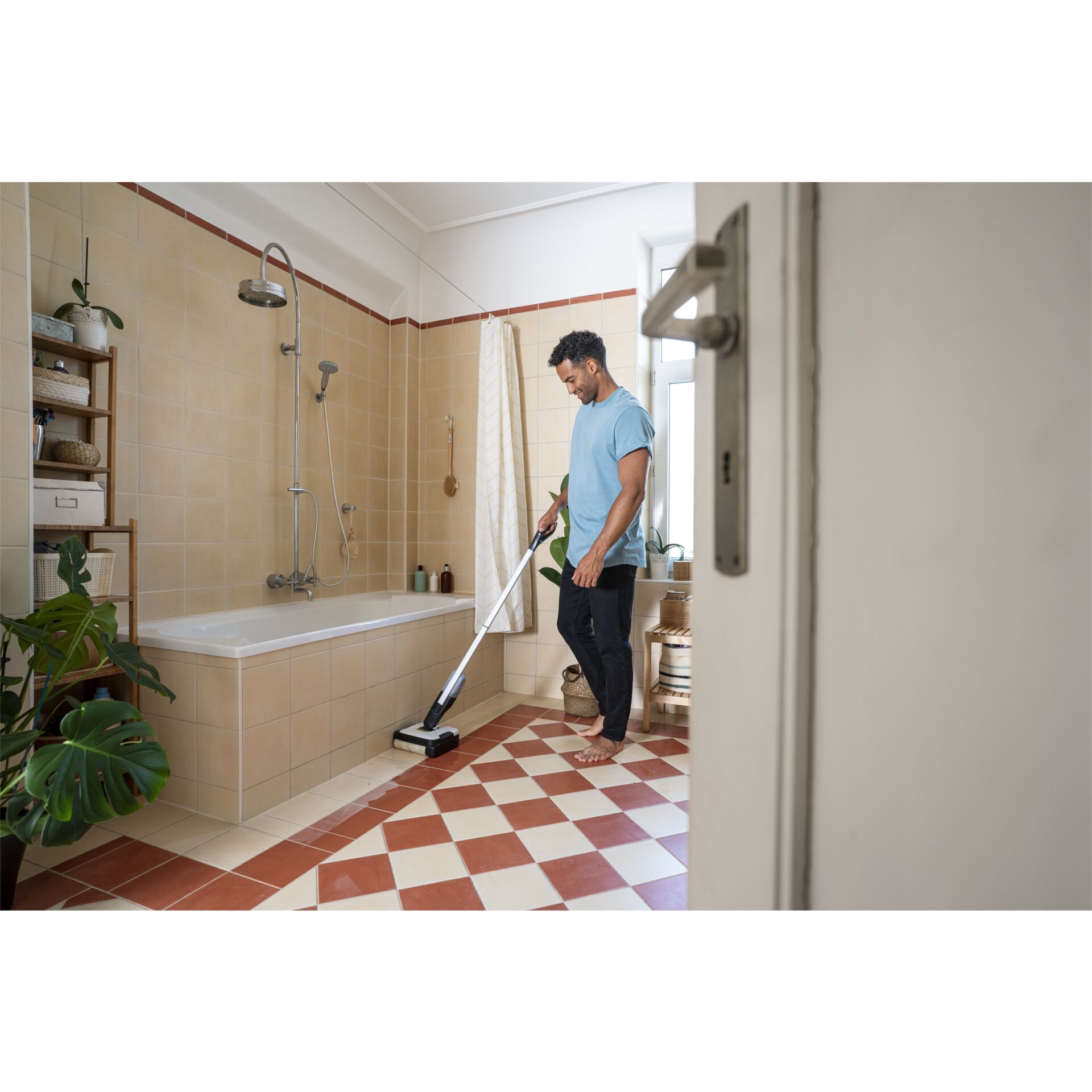 Innenarchitektur, Reinigen, Person, Erwachsener, Mann