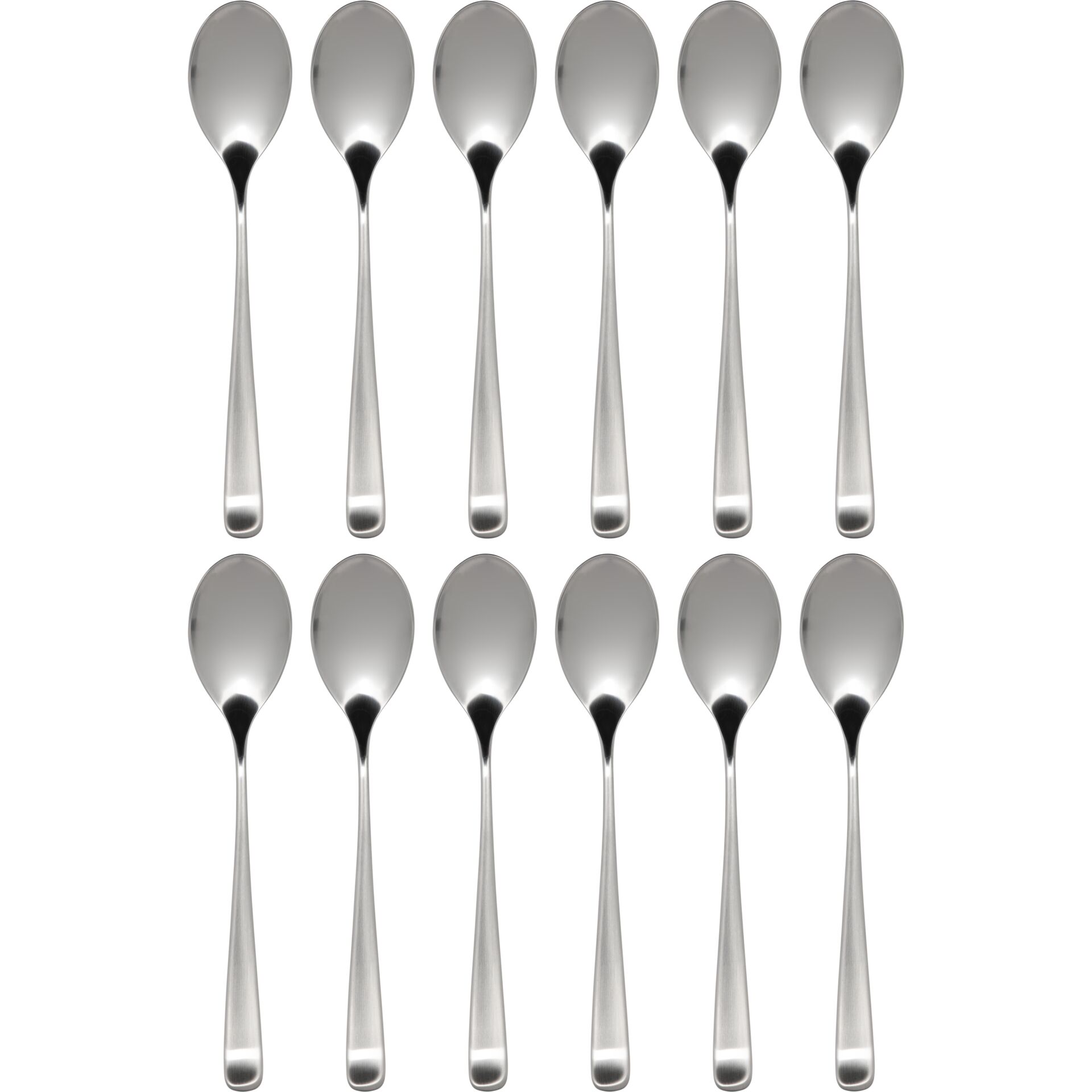Tafelbesteck, Löffel, Stahl, Besteckset, 12-teilig