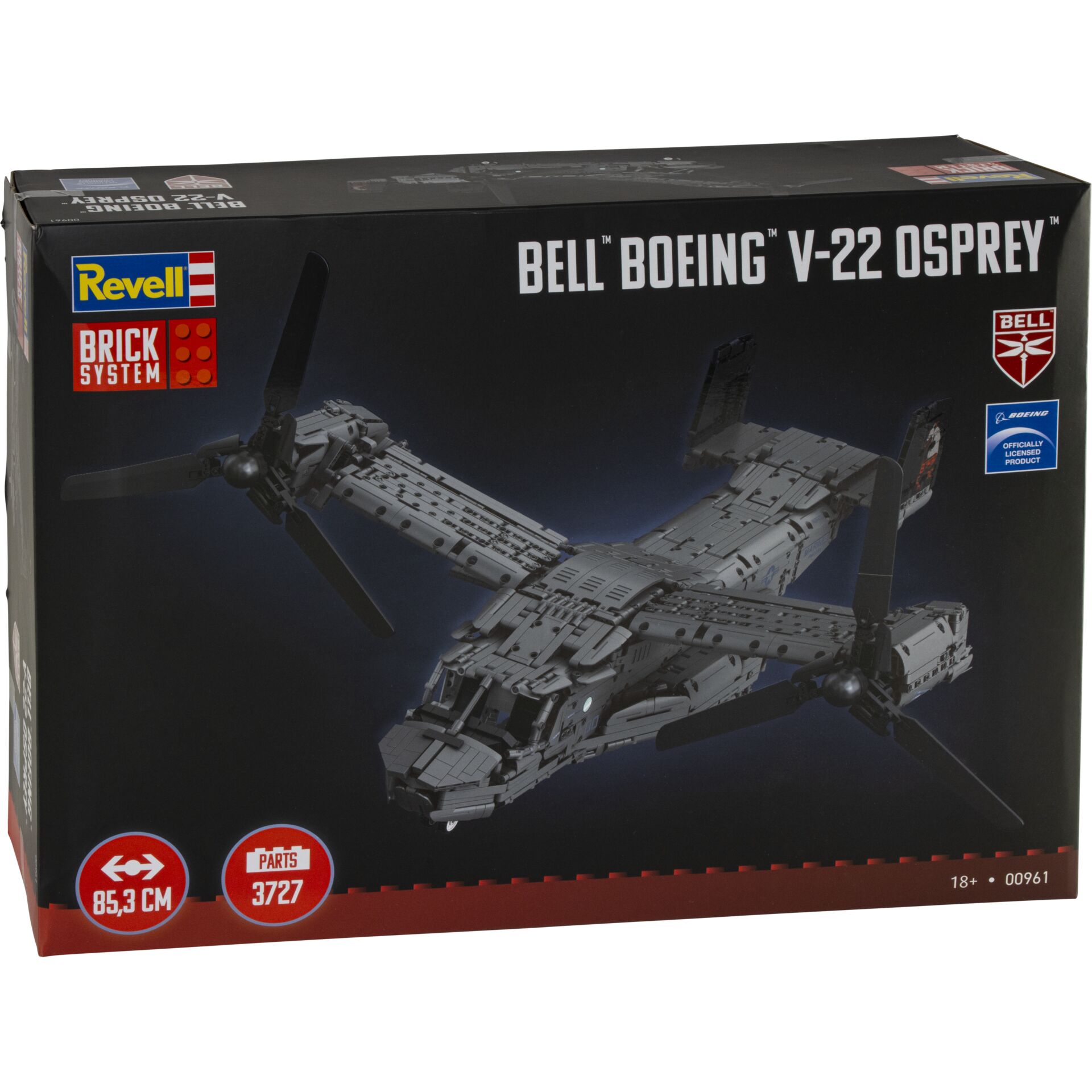 Bausatz, Schiffsmodell, Blaue Box, V-22 Osprey, Bricksystem