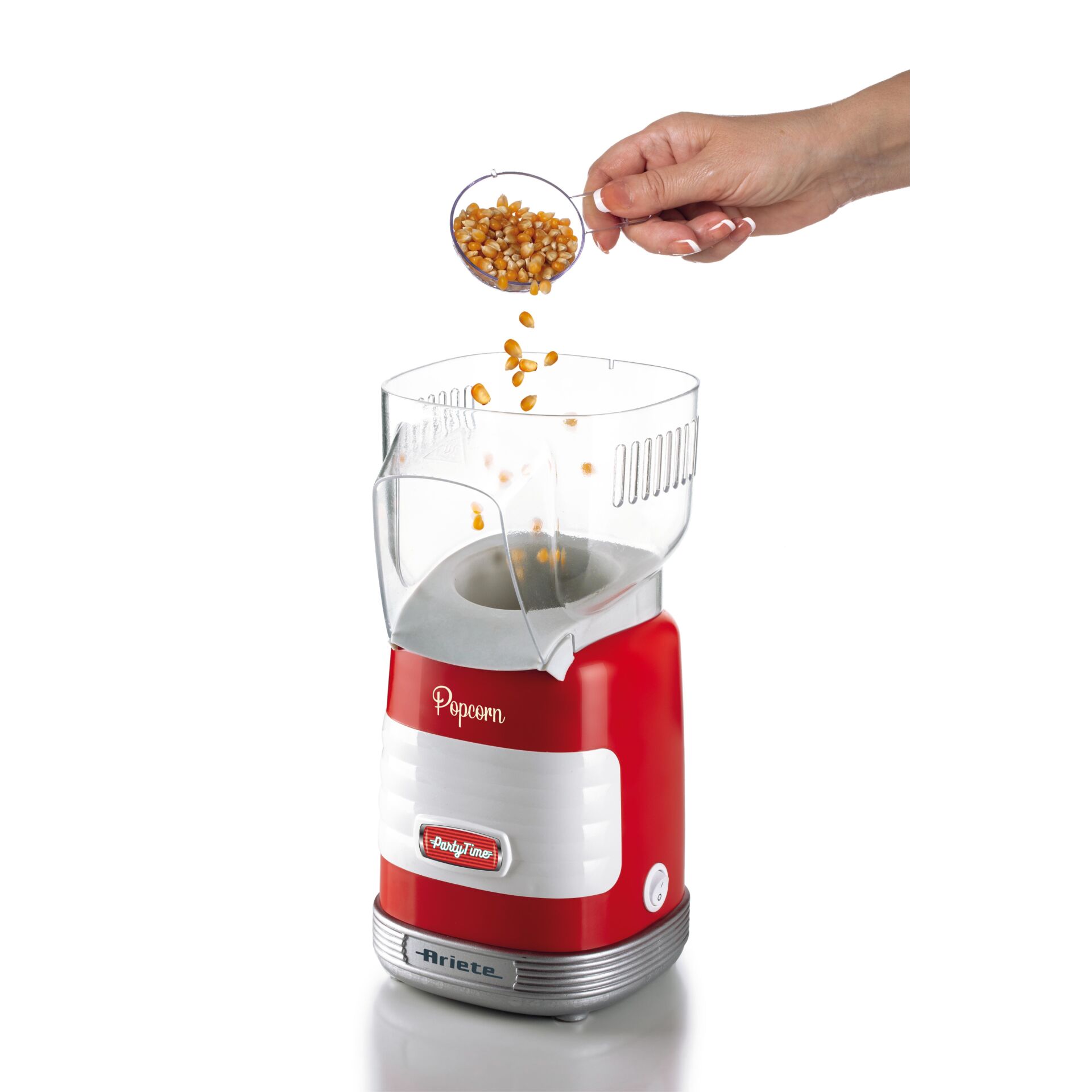 Kino-Knopf, Popcornmaschine, Rot, Snack-Maschine, Kohle?