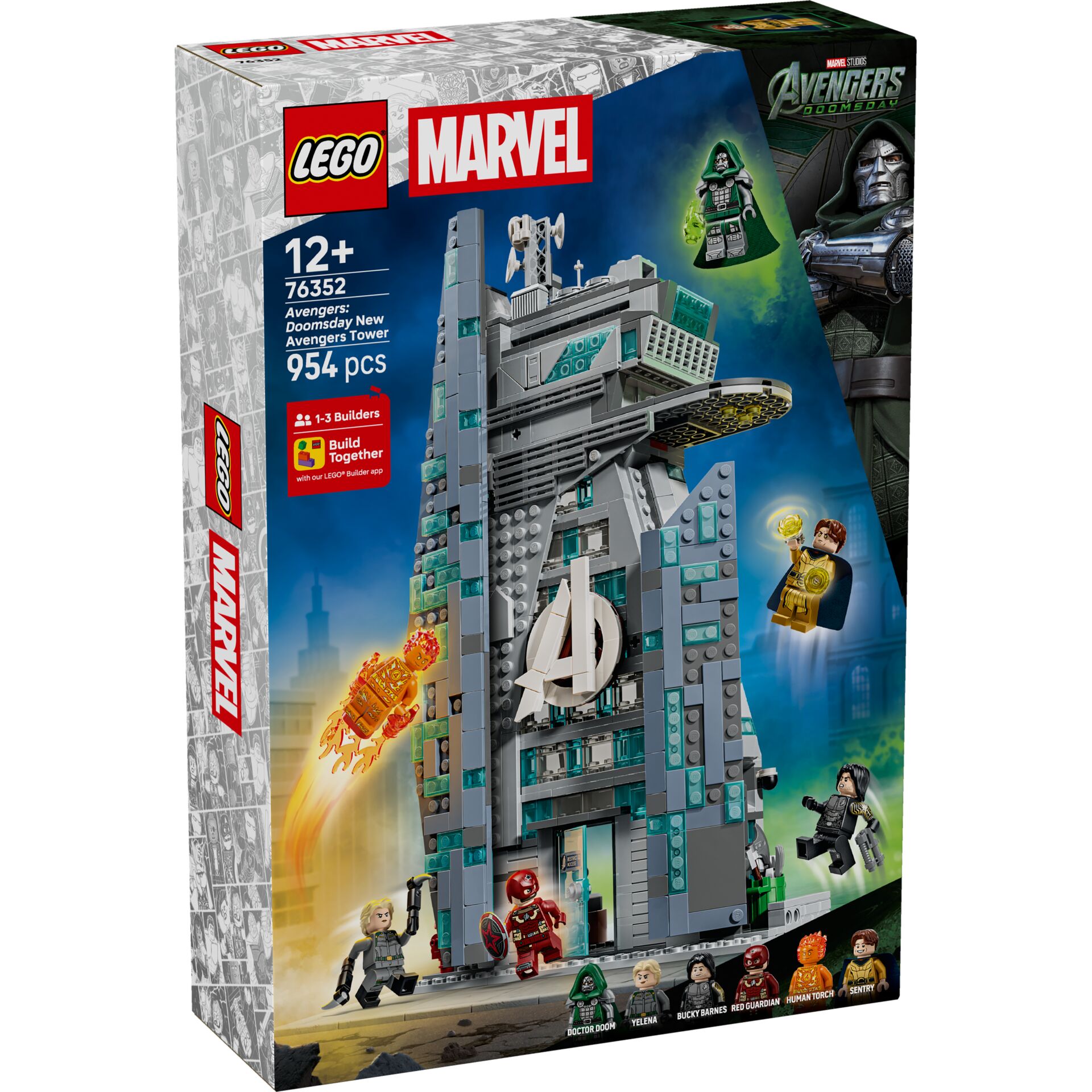 LEGO, Marvel, Avengers, Turm, 954 Teile