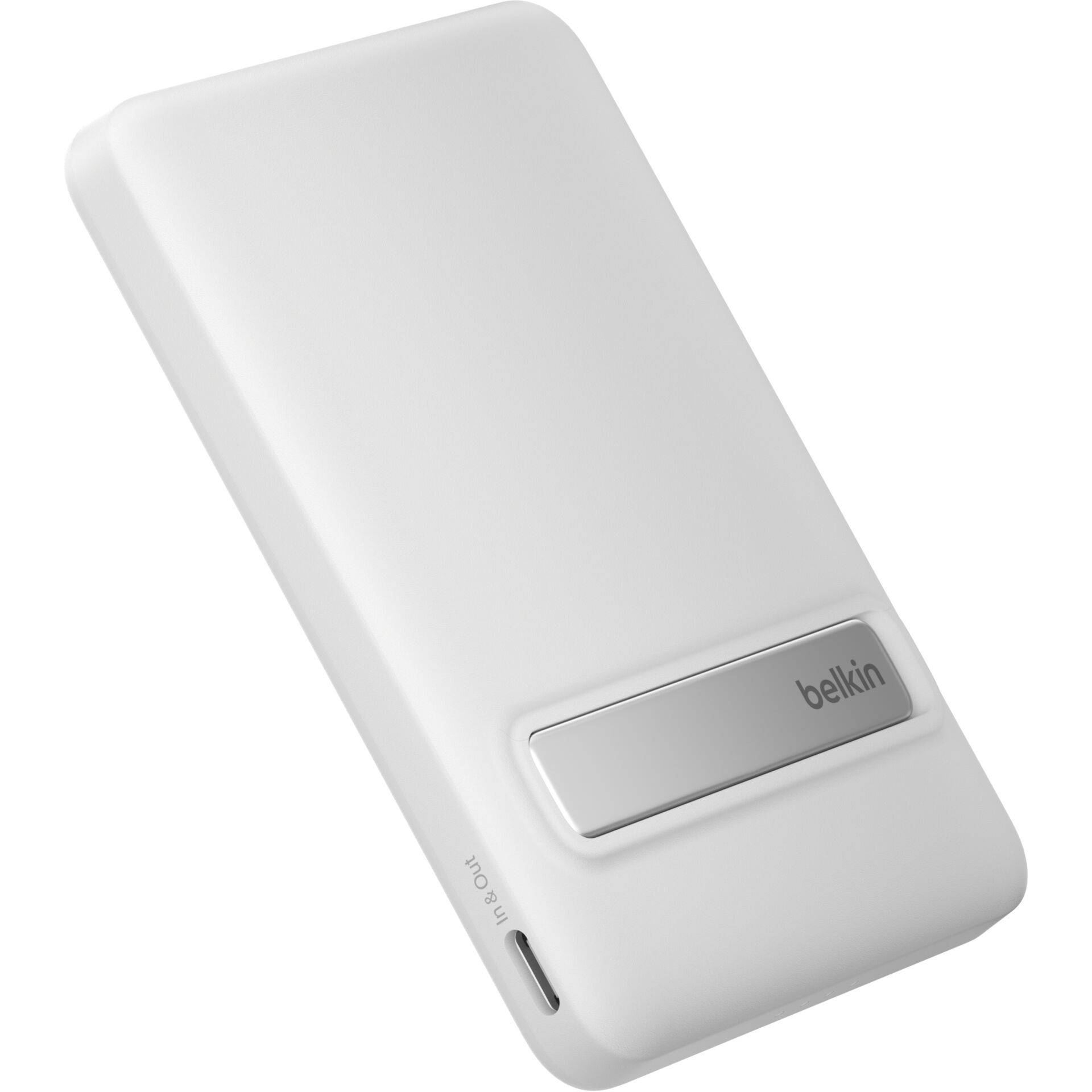 externe Akku, Powerbank, USB-C, weiße Farbe, Belkin