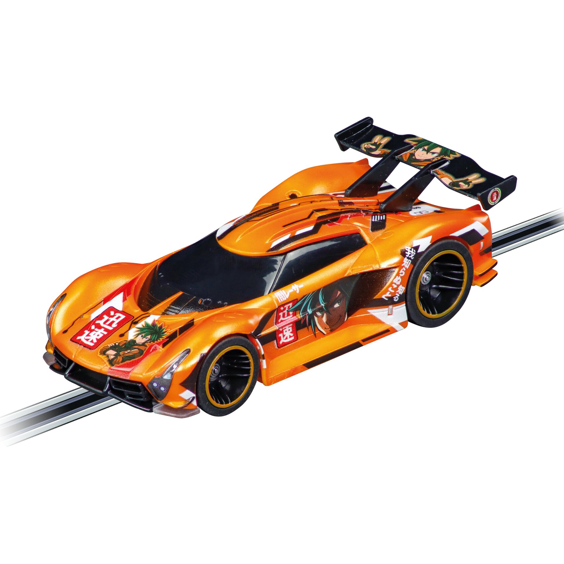 Rennwagen, Orange, Aufkleber-Design, Spoiler, Karosserie