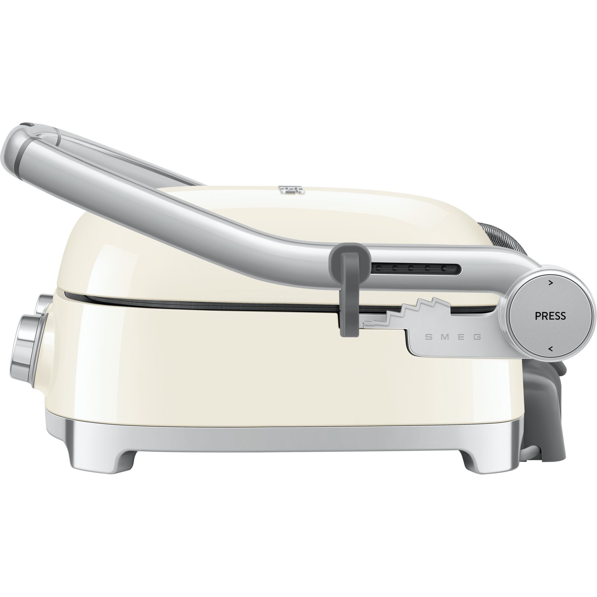 Toaster, Cremefarbe, Toaster mit Hebel, Doppel-Schlitz, Smeg-Design