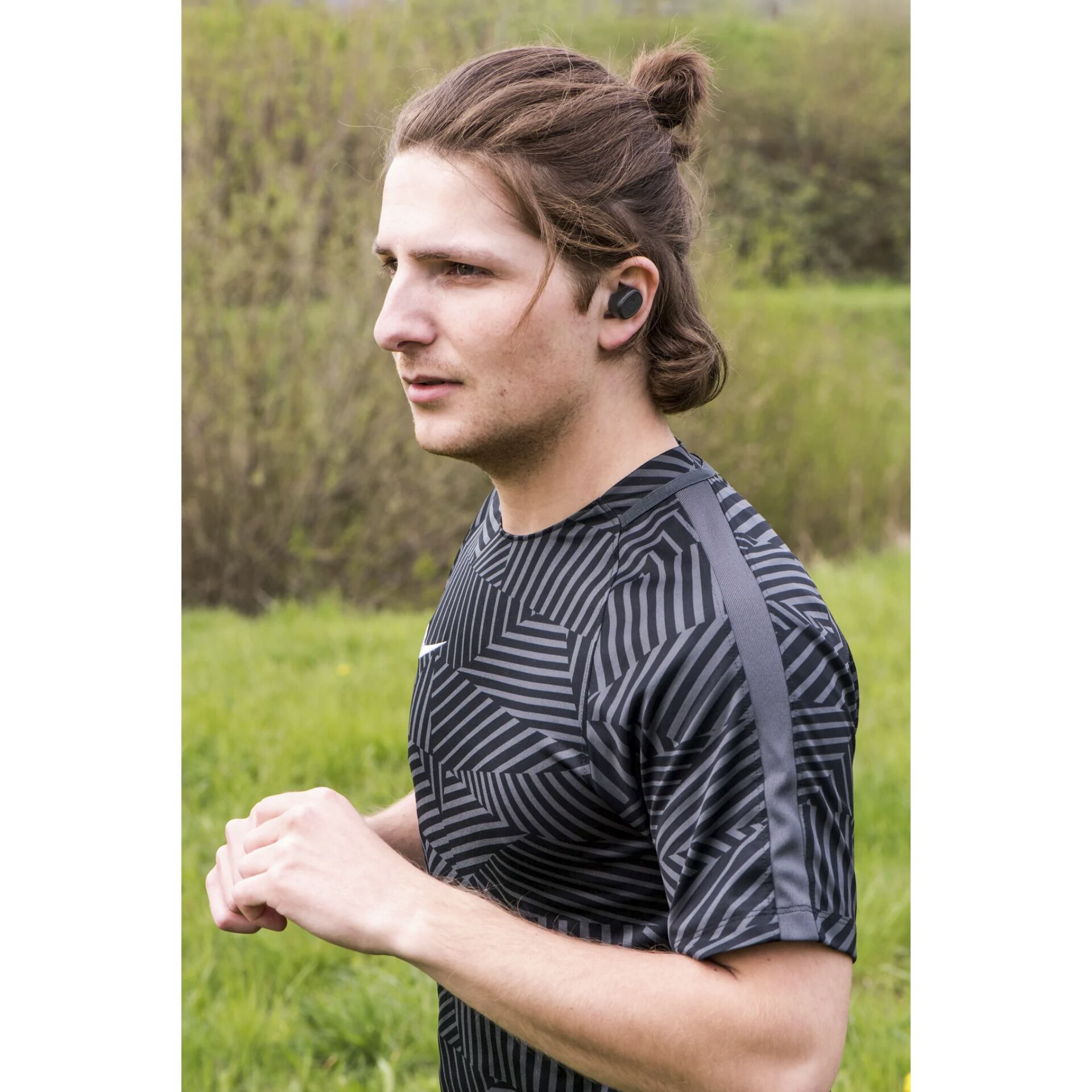 Kopf, Person, Gesicht, Ohrhörer, Hals