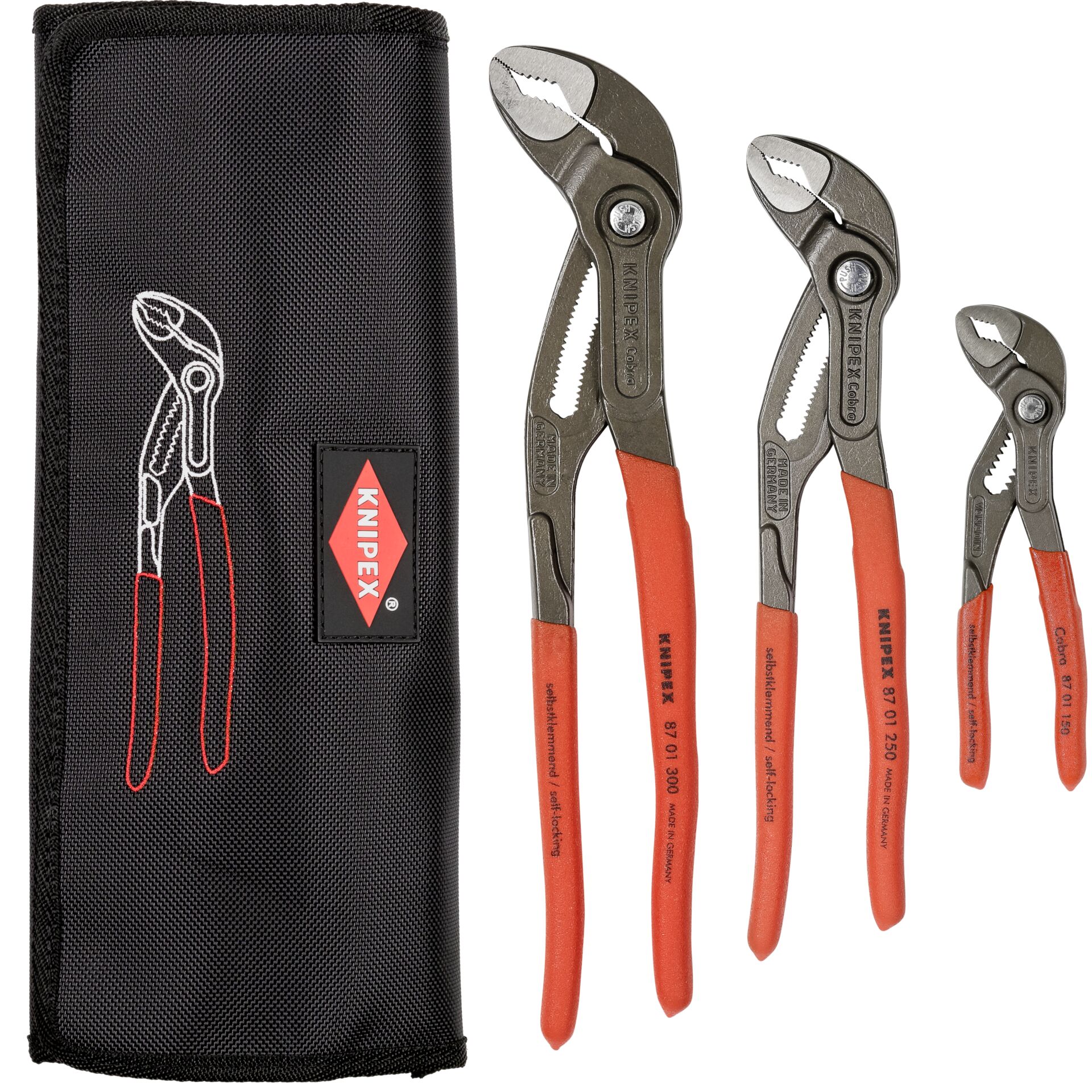 KNIPEX Cobra Set 3 teilig 665576 knipex-cobra-set-3-teilig-665576