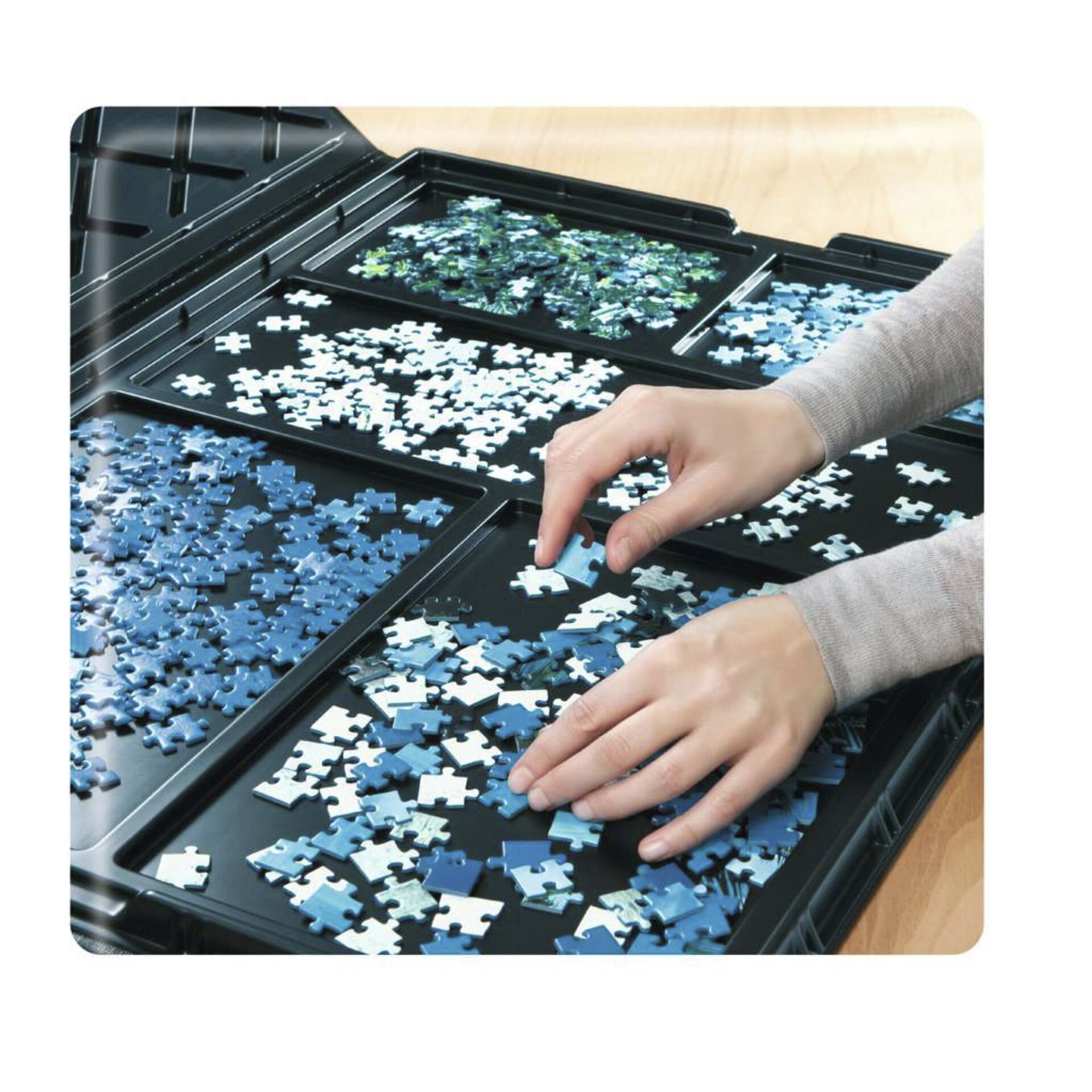 Person, Spiel, Puzzlespiel