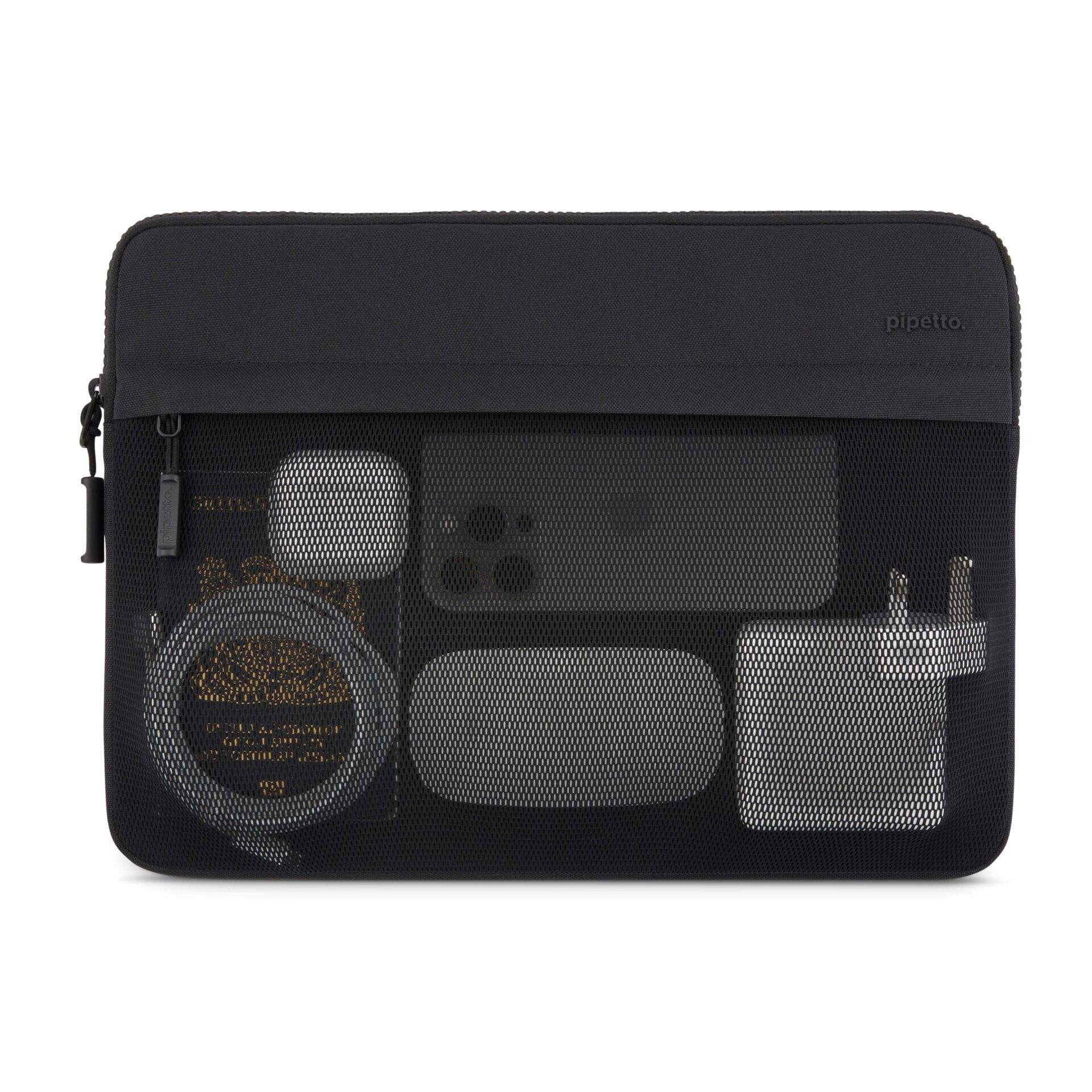 Makeup-Organizer, Kosmetik-Aufbewahrung, Mesh-Mepalette, Reiseetui, Pipetto-Style
