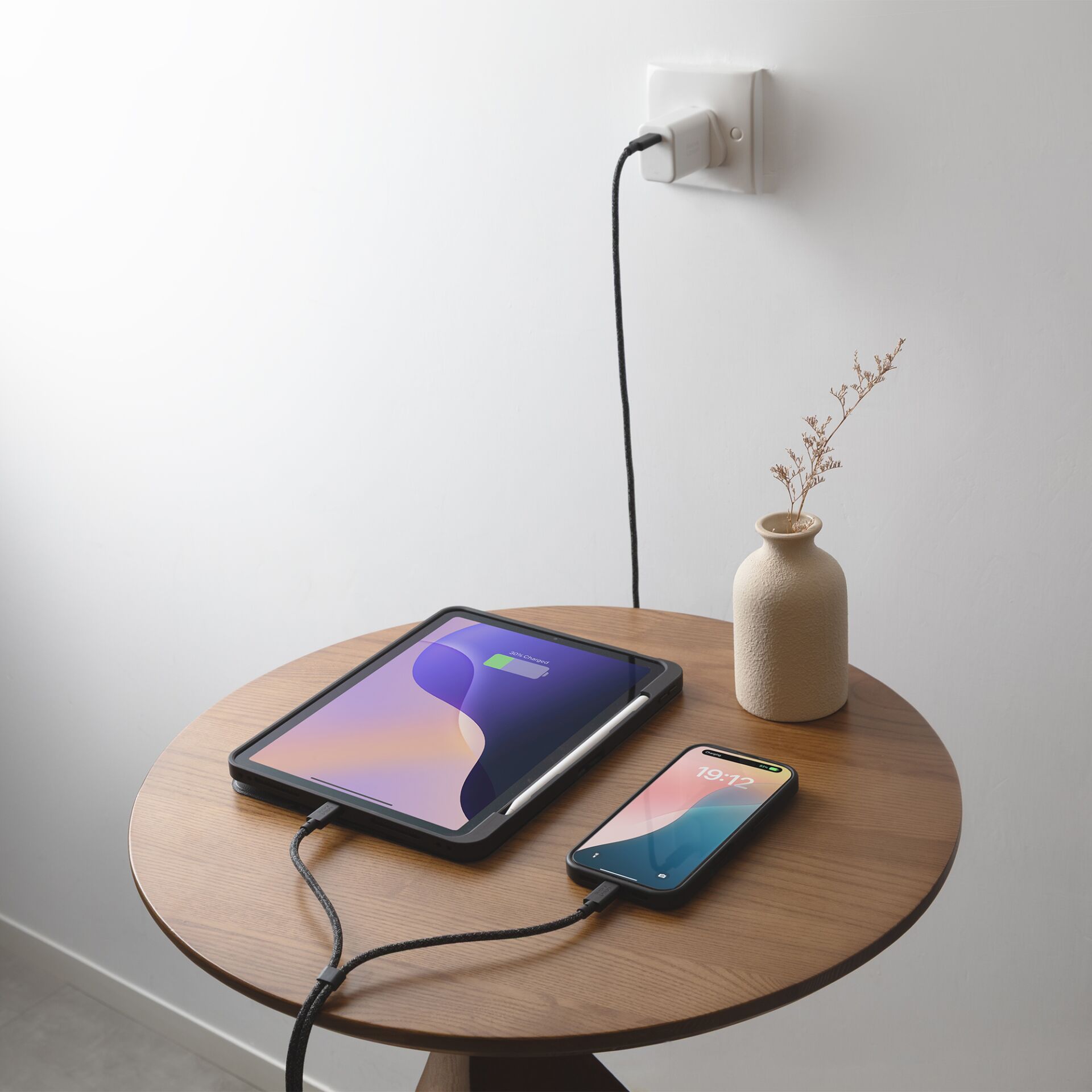 Lampe, Tabelle, Handy, Computer, Tablet-Computer