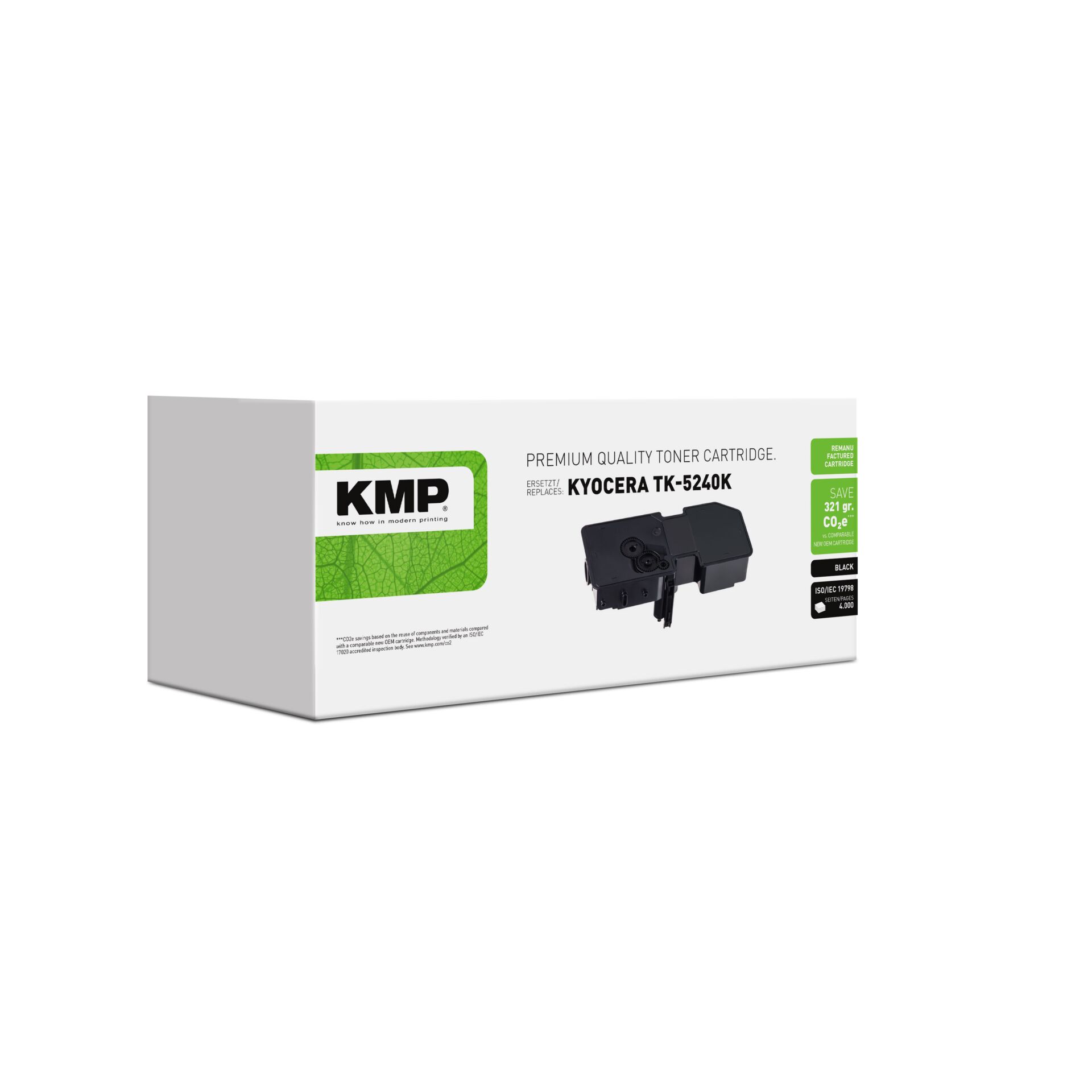 Adapter, Elektronik, Stecker, Toner, Kassette, Kartusche, Kyocera TK-5240K, Druckerpatrone