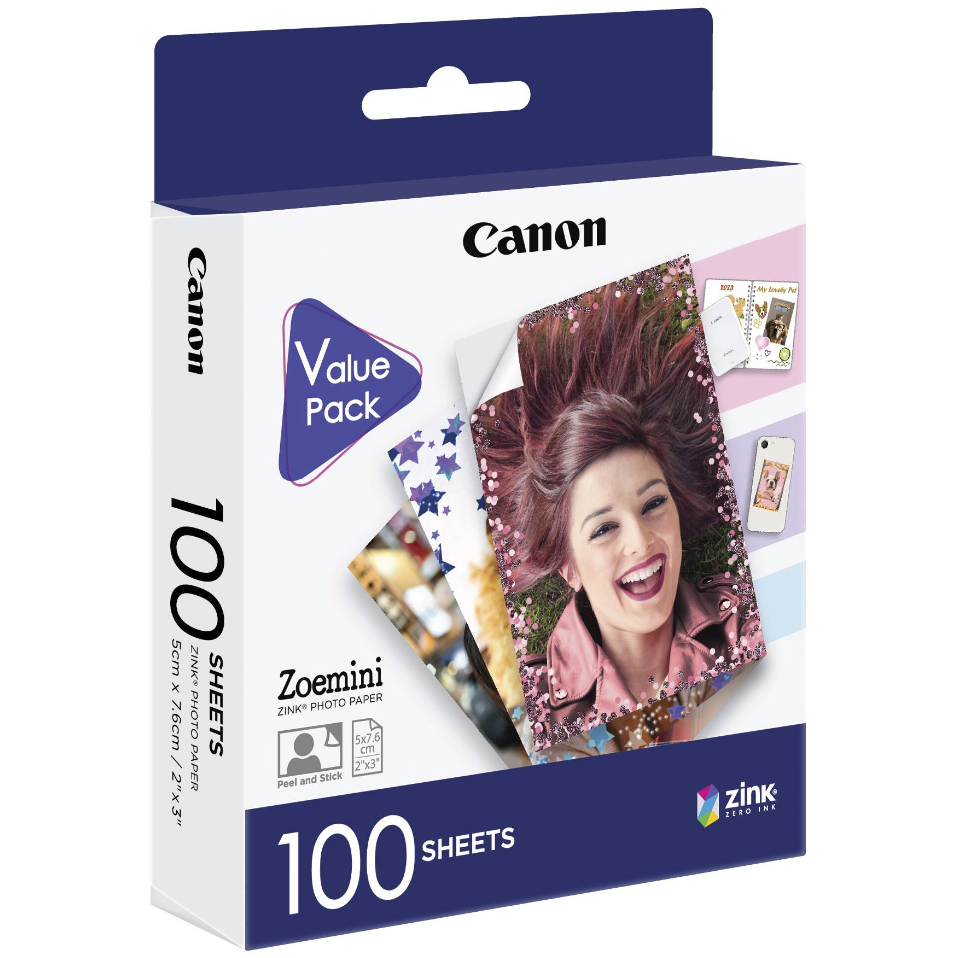 Canon ZP-2030 ZINK Paper  5 x 7,5 cm (100 Blatt)