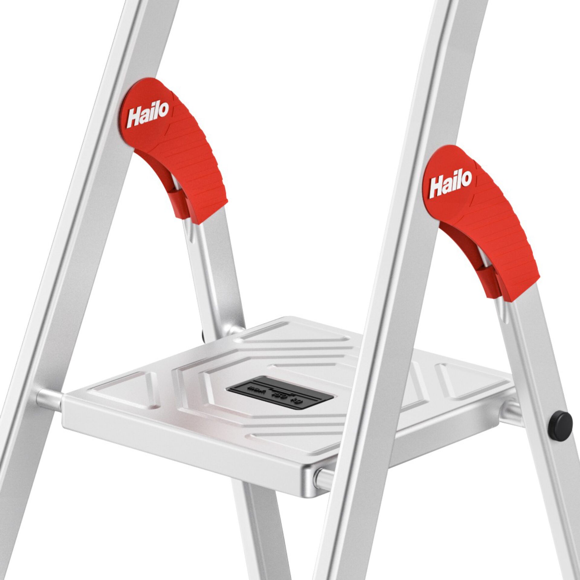 leitern, leiterstufe, stufenleiter, aluminium, rotgriffe