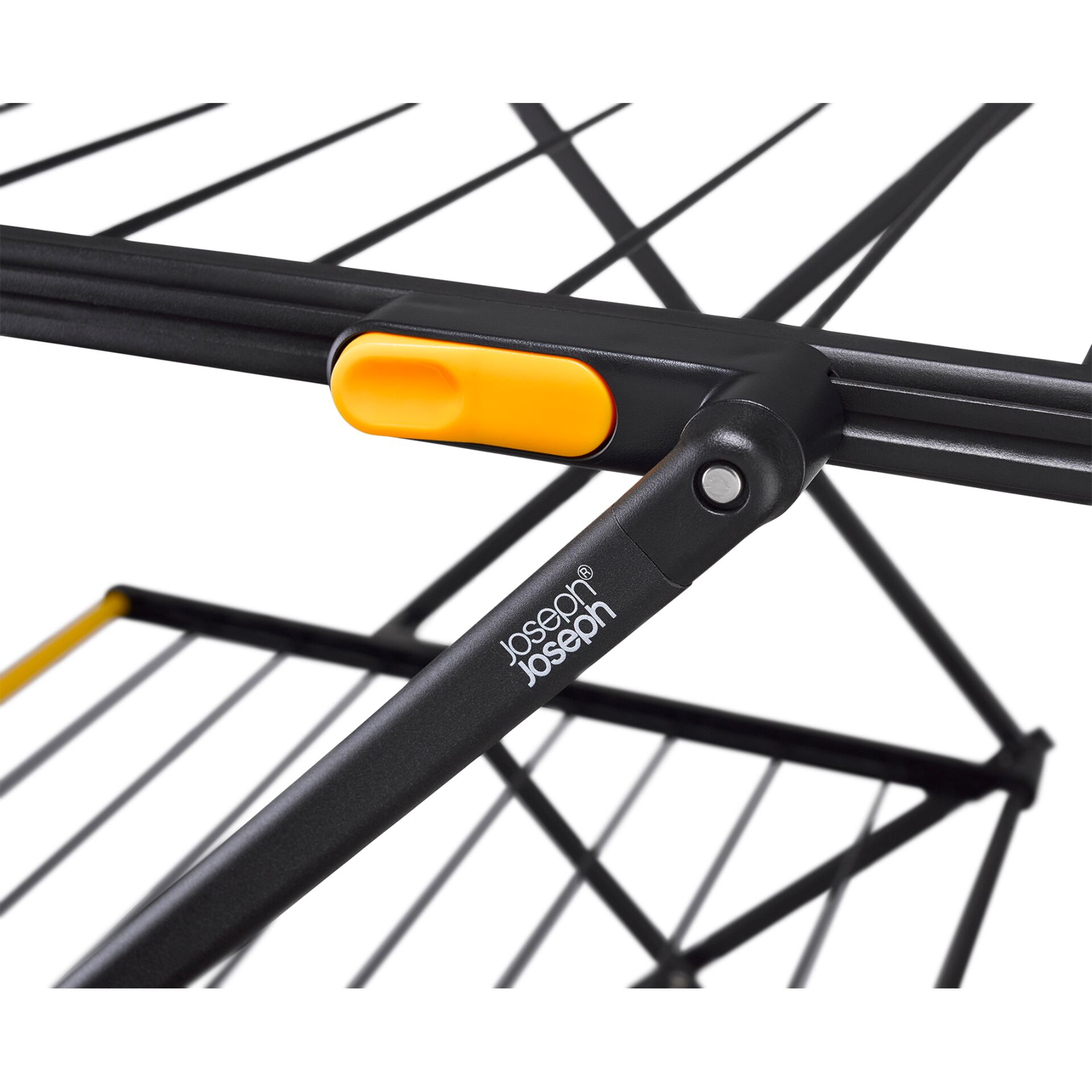 Korbwagen, Metallgestell, Schwarz, Gitterkorb, Klemmverschluss