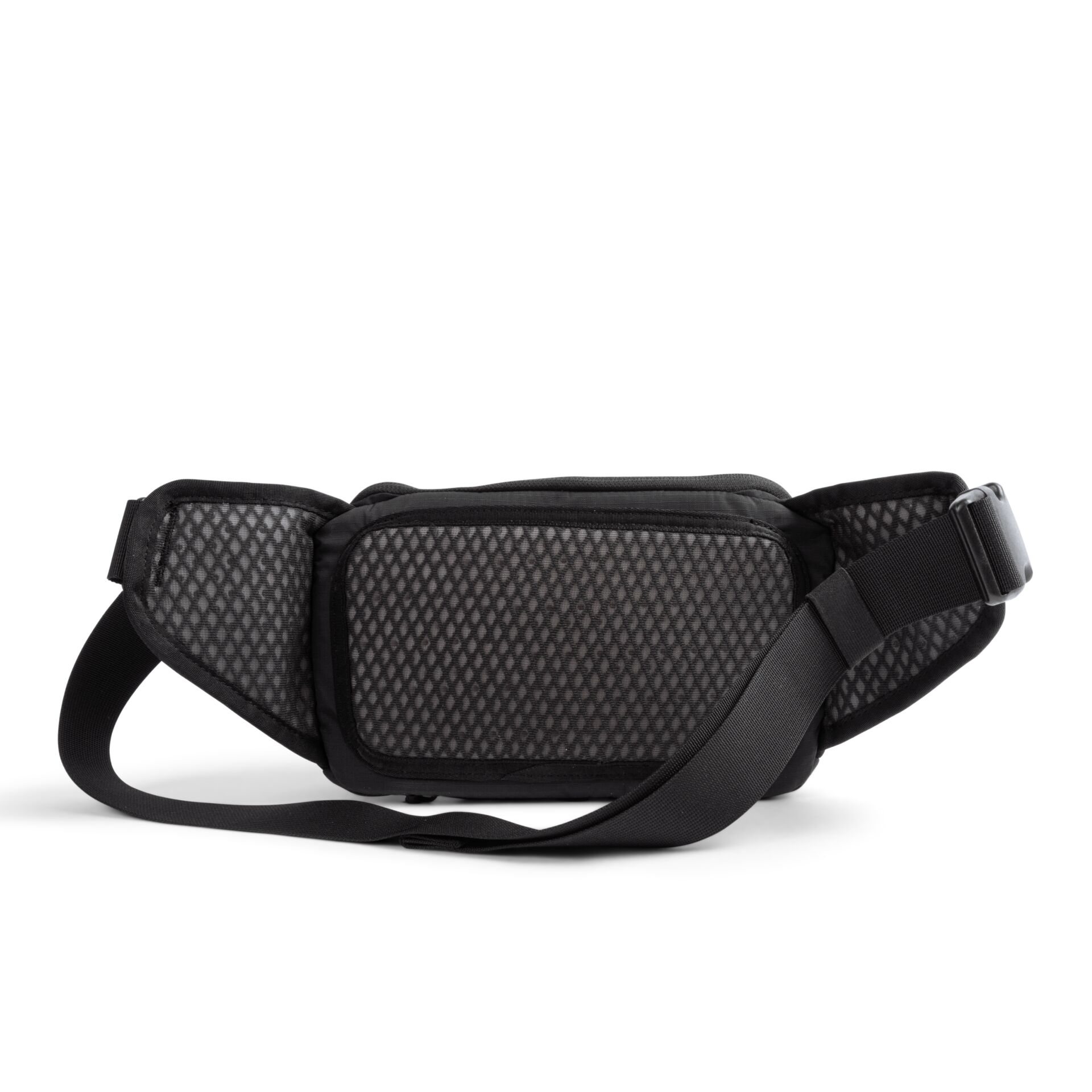 Gürteltasche, Hipbag, Mesh Muster, Verstellbarer Riemen, Schwarz