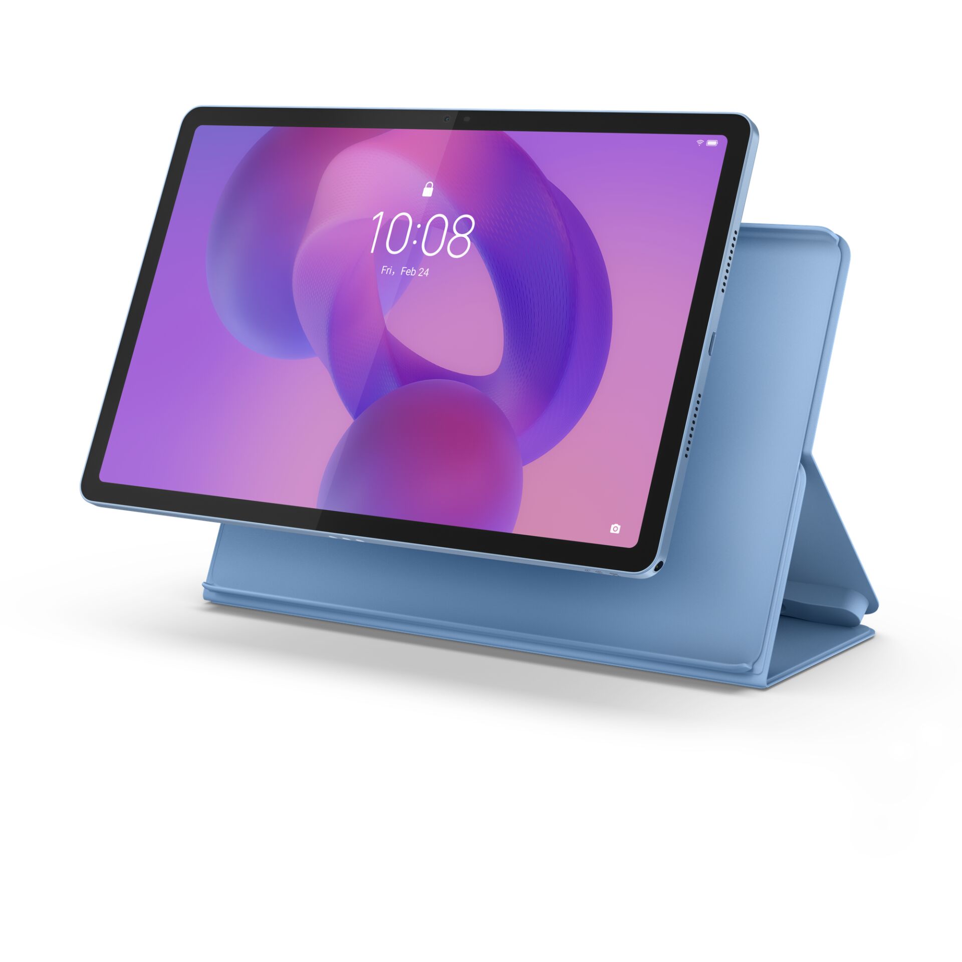 Tablet, Stativhülle?, blaue Hülle, Tablett, Anzeige
