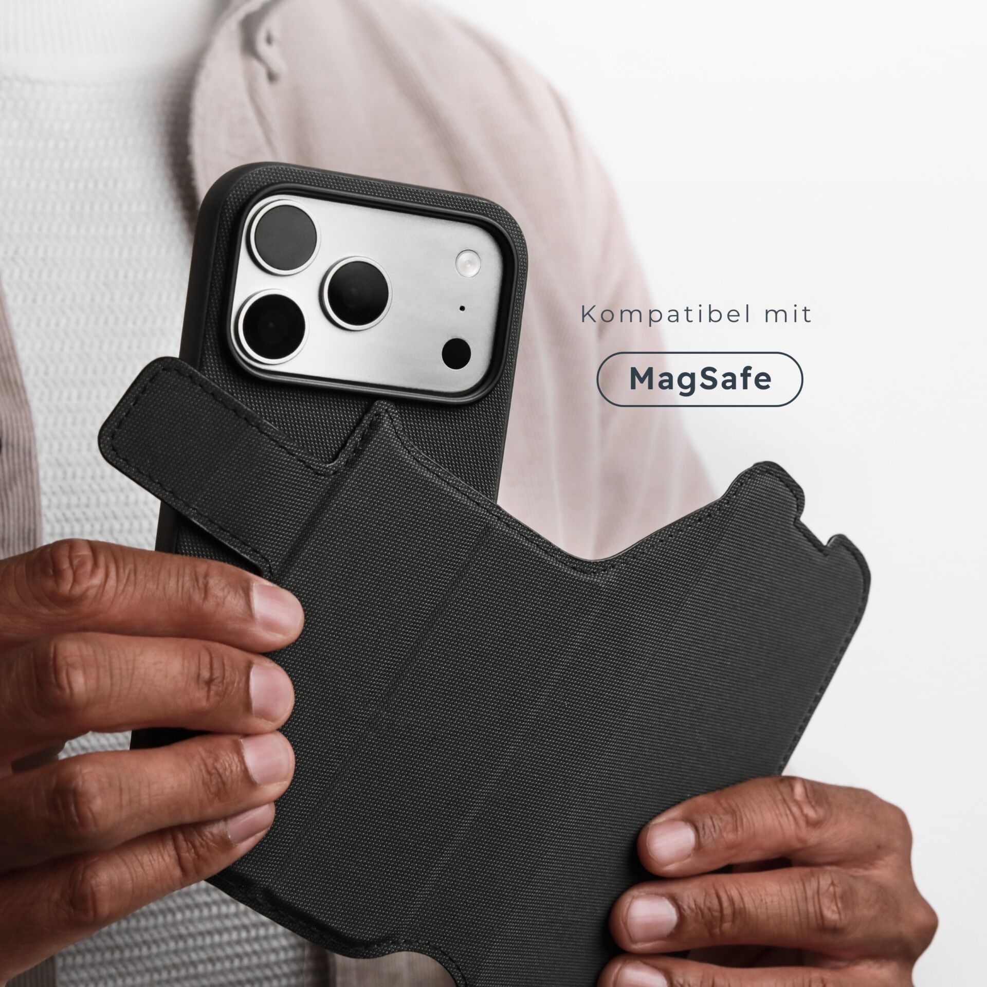 Hülle, MagSafe, Schwarz, Smartphone, Schutzhülle
