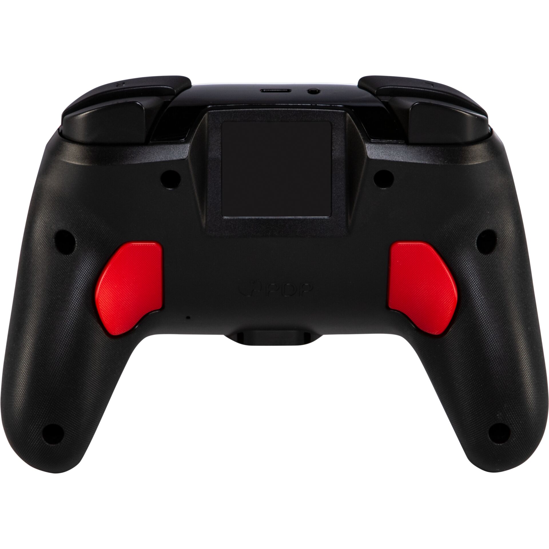 Gamepad, Controller, Schwarz, rote Knöpfe, USB-C, kompakt