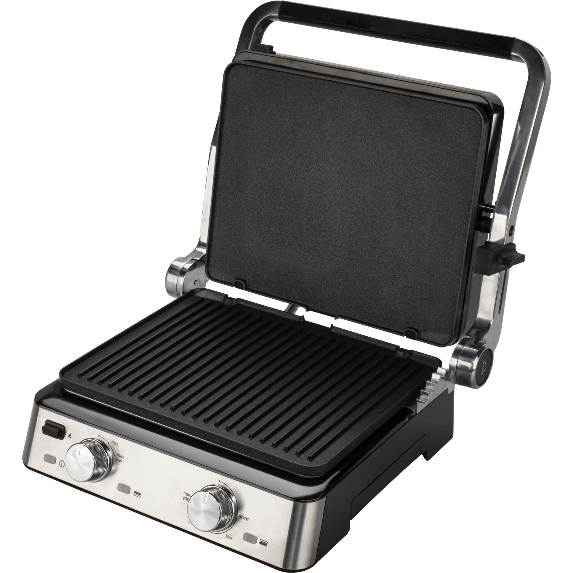 Grill, Kontaktgrill, Stahl, Edelstahl, Grillplatte