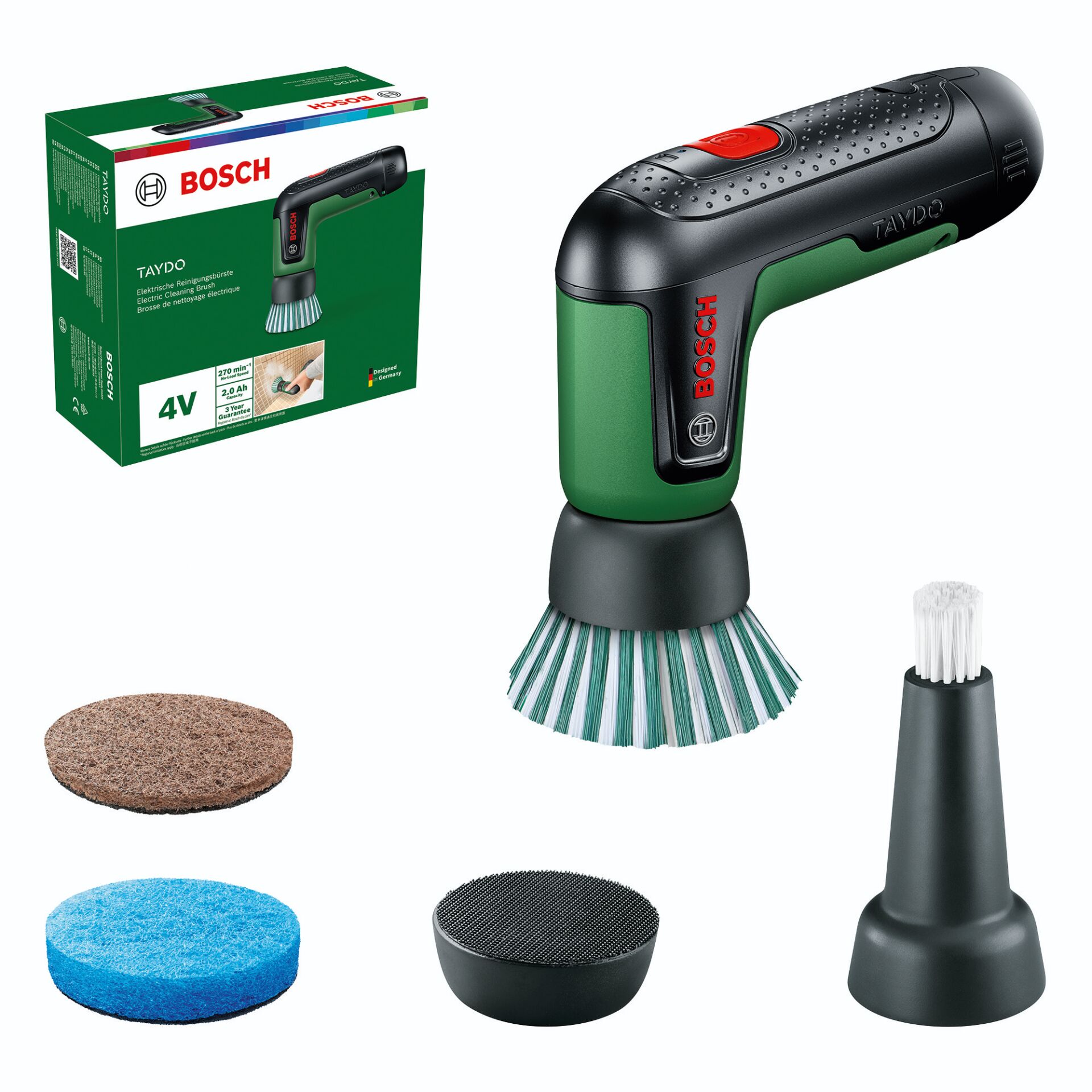 Schwingschleifer-Set, Bosch, TAYDO, Kompakt, Reinigungsbürste