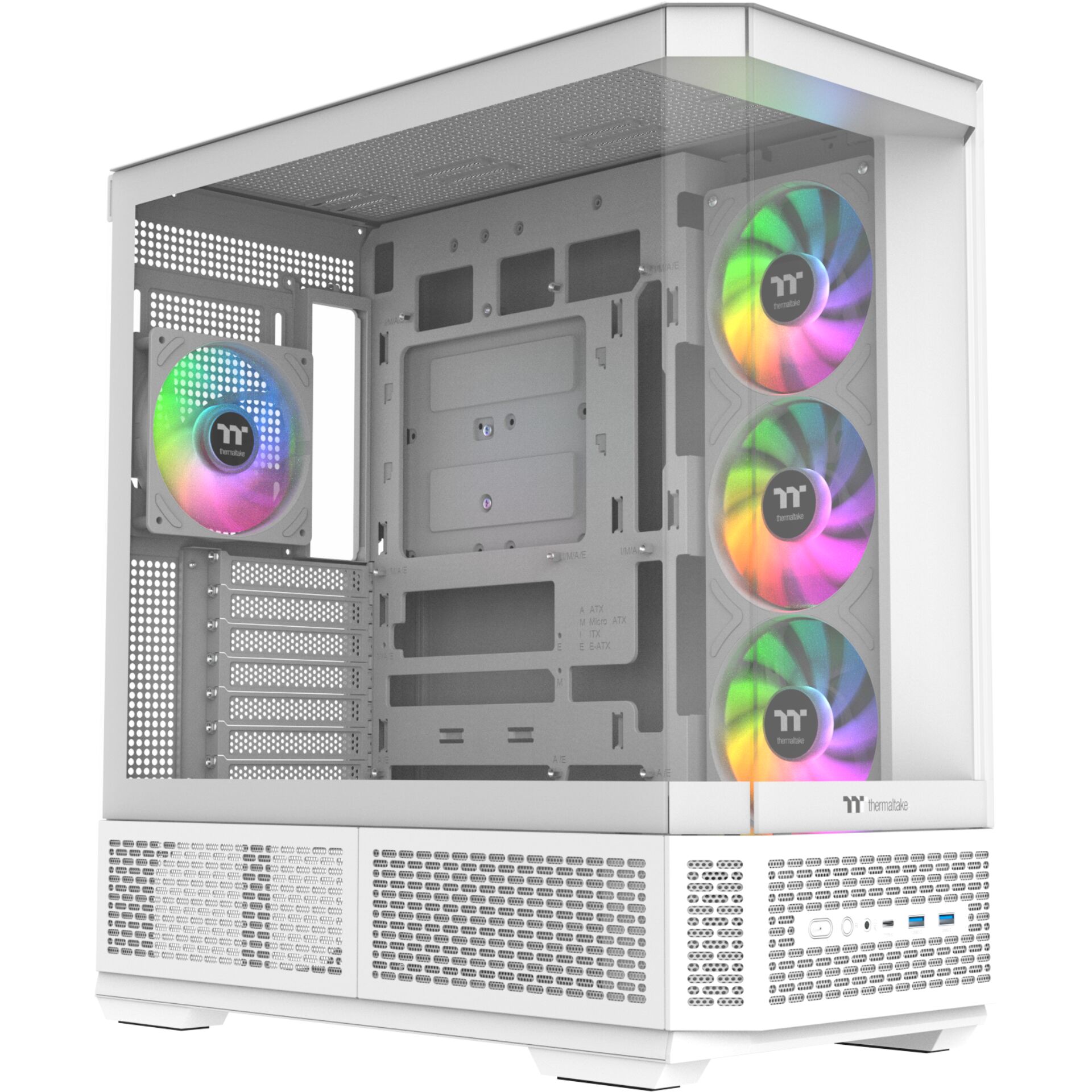 Thermaltake View 370 TG ARGB  Snow White