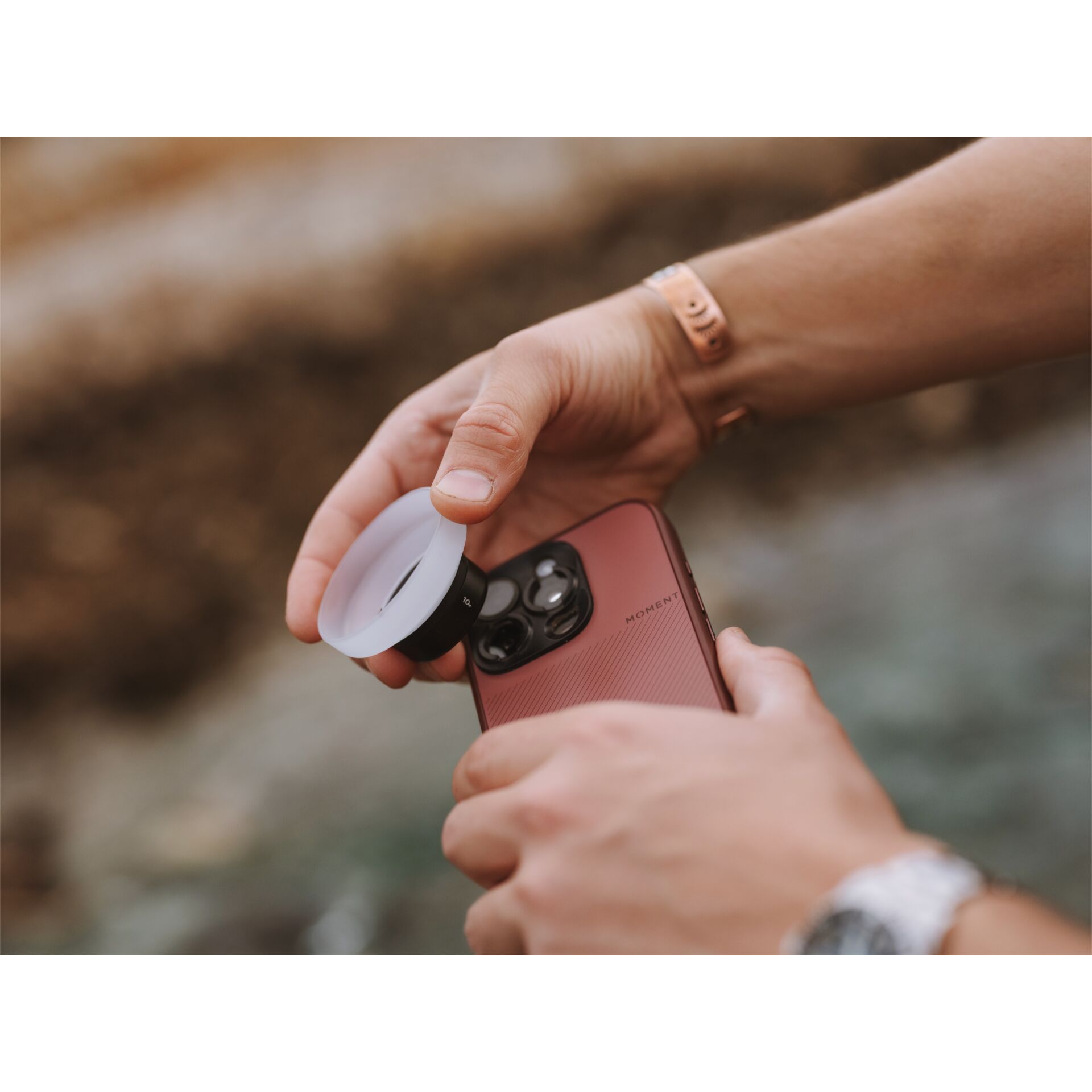 smartphone, Phone, rose-gold, Kleiner Halter, PopGrip