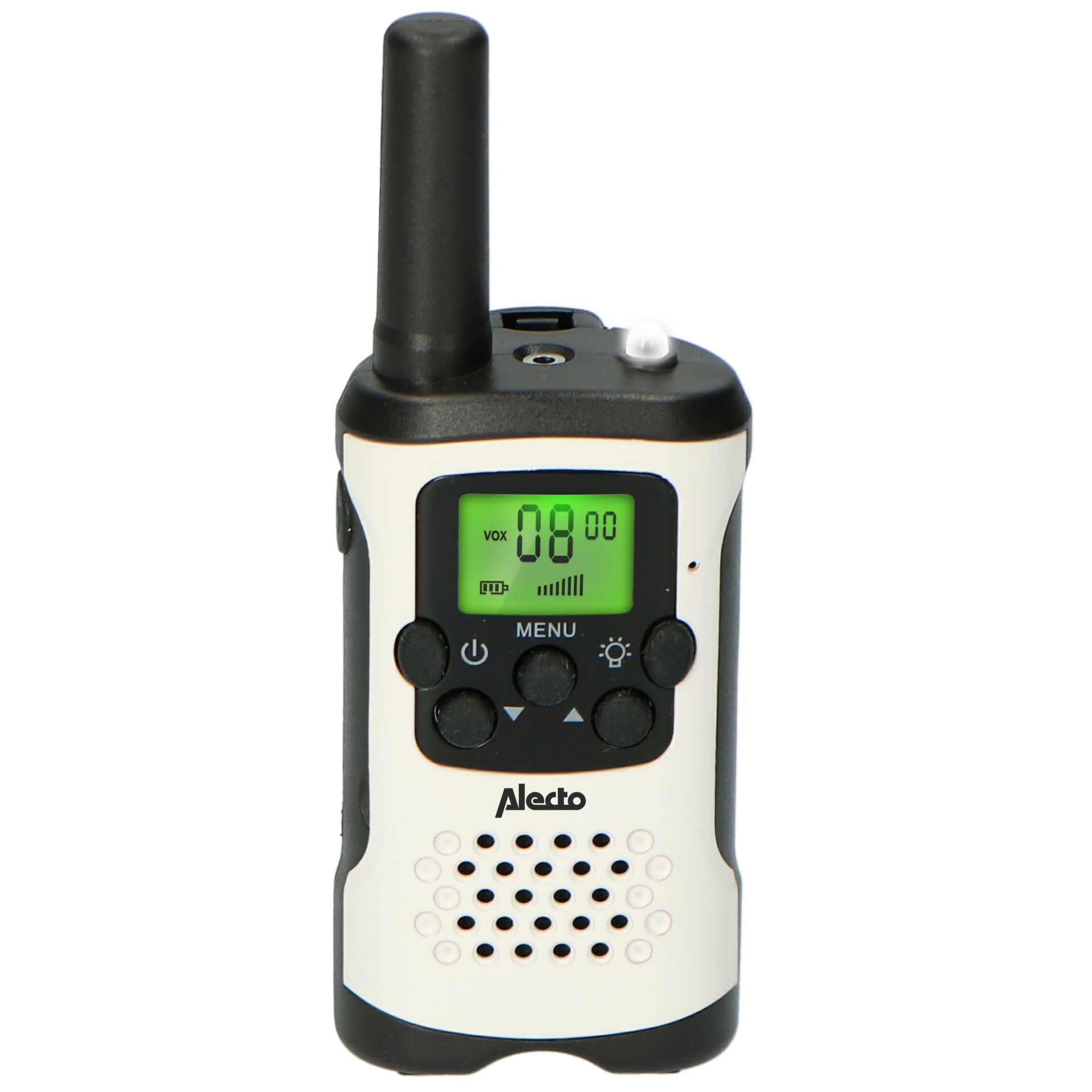 Walkie-talkie, Zweiband, LCD-Anzeige, Alecto Marke, portables Gerät