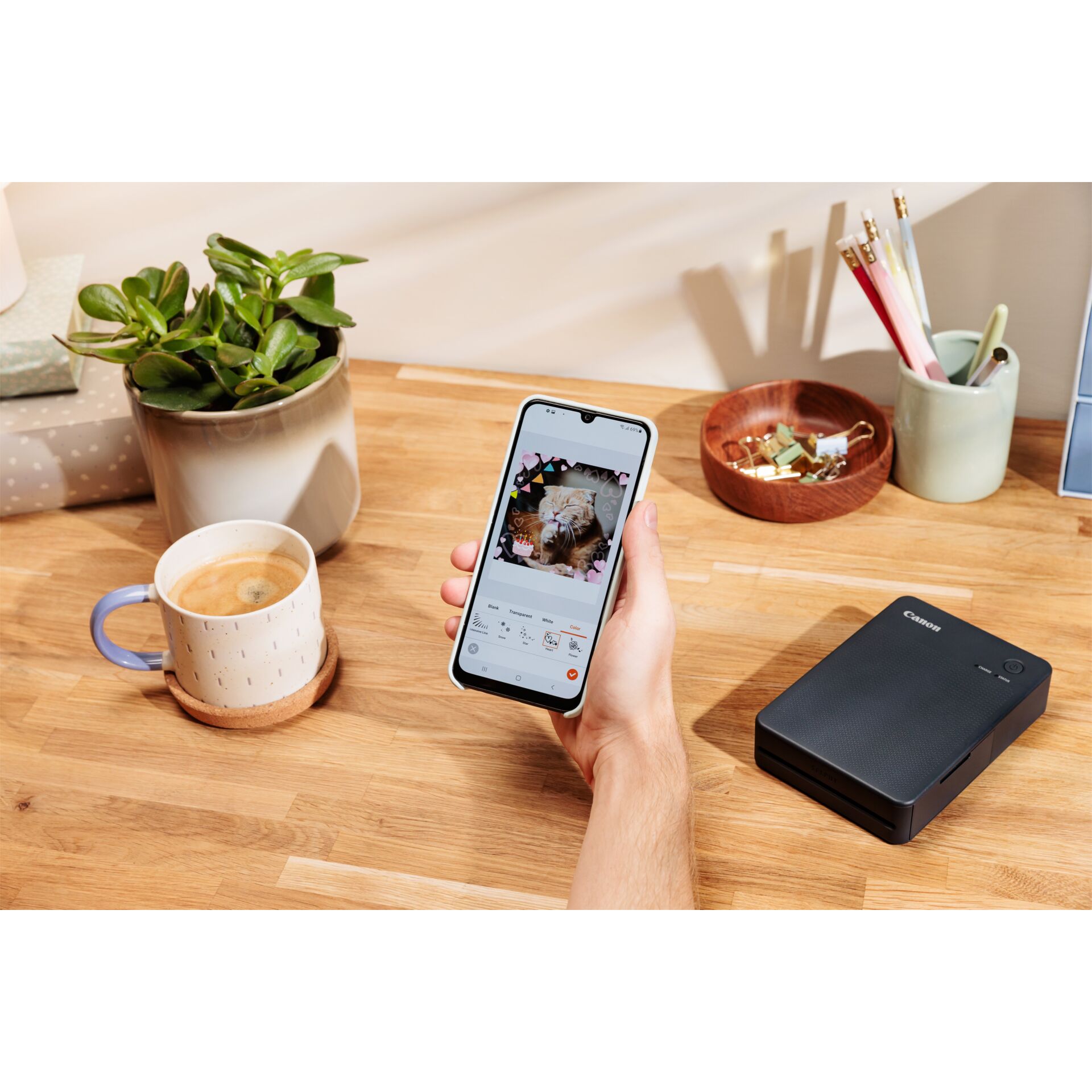 Elektronik, Telefon, Handy, Iphone, Kaffeetasse