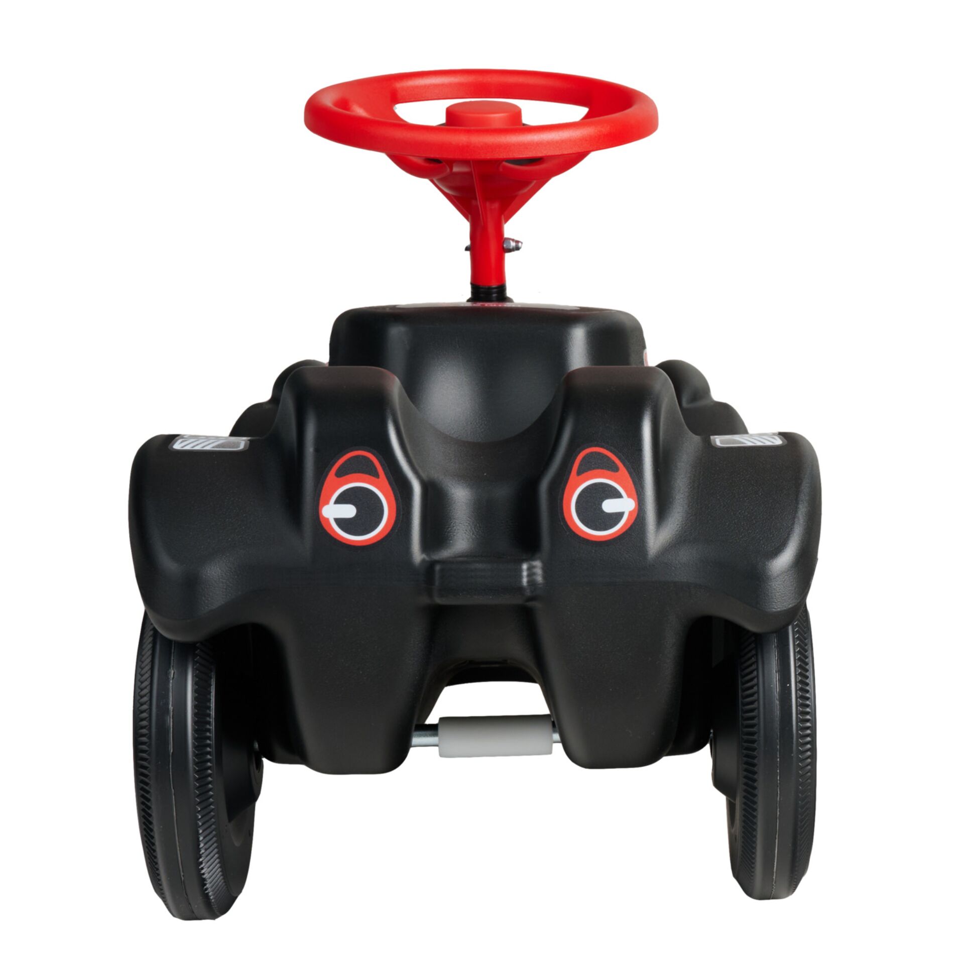 Rutschfahrzeug, Lenkrad, Vier Räder, Kinderfahrzeug, Schwarz/Rot