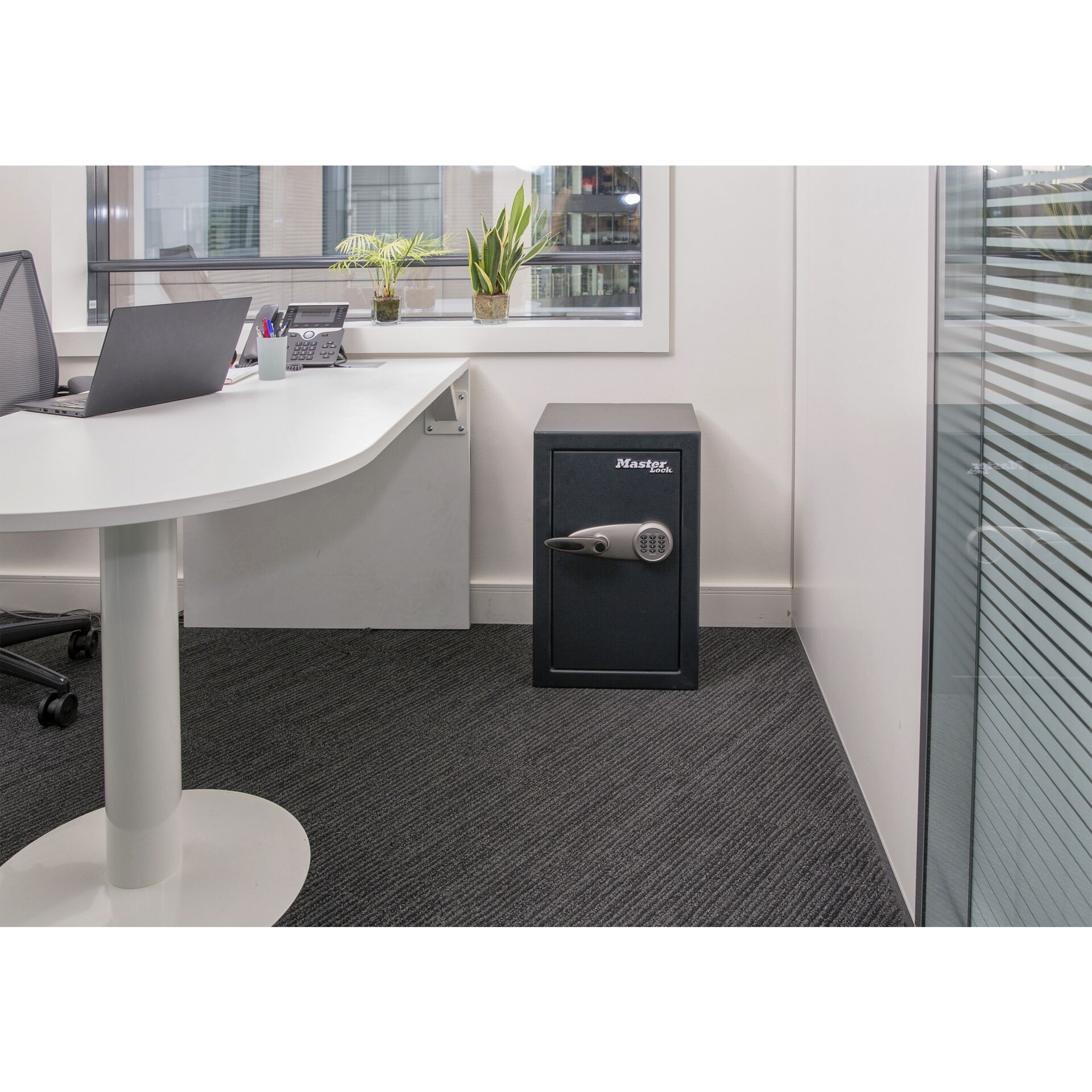 Moebel, Tabelle, Laptop, Pflanze, Schreibtisch