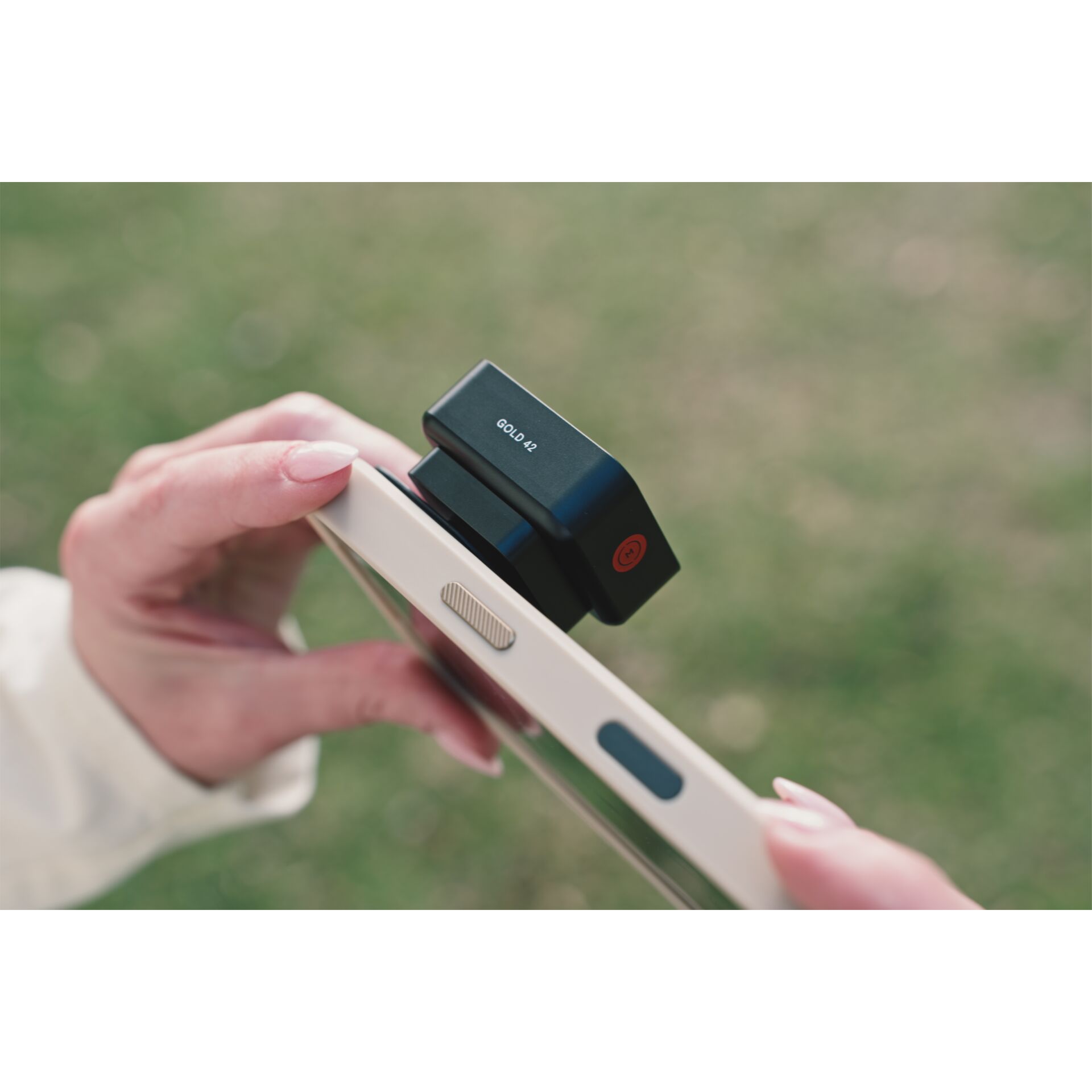 Clip-on Linse, Mobiltelefon-Linse, Smartphone-Zubehör, externe Linse, Goldfarben