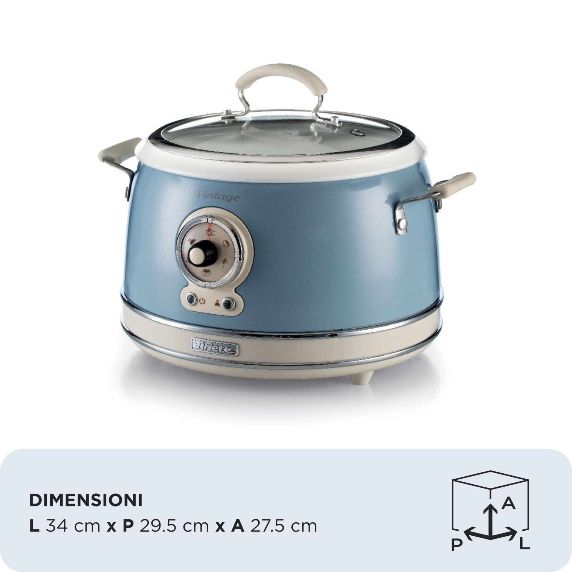 Schale, Tasse, Besteck, Löffel, Toaster, Blau, Retro, Glasdeckel, Kompakt