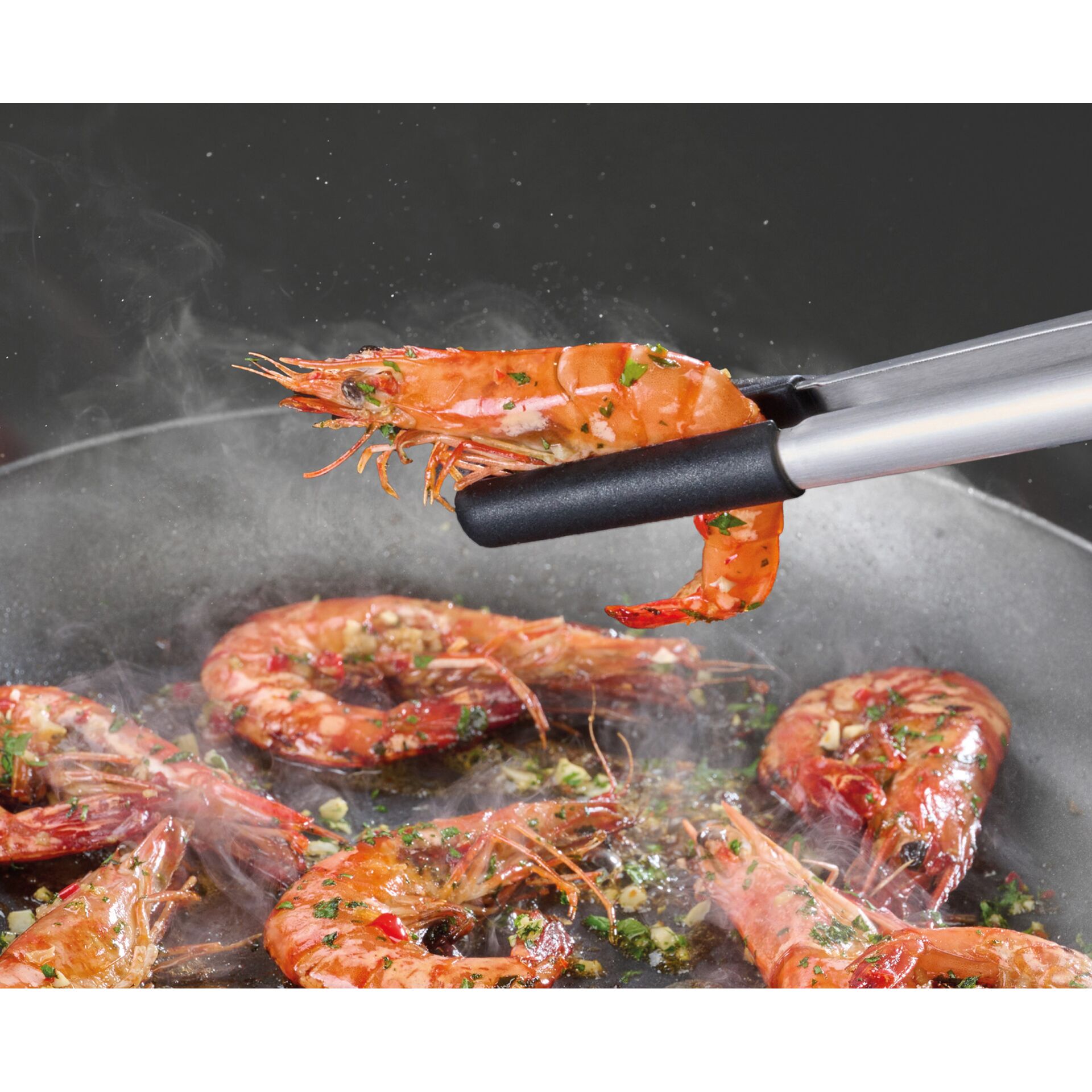 Kochtopf, Kochgeschirr, Küchenutensilien, Zangen, Hummer