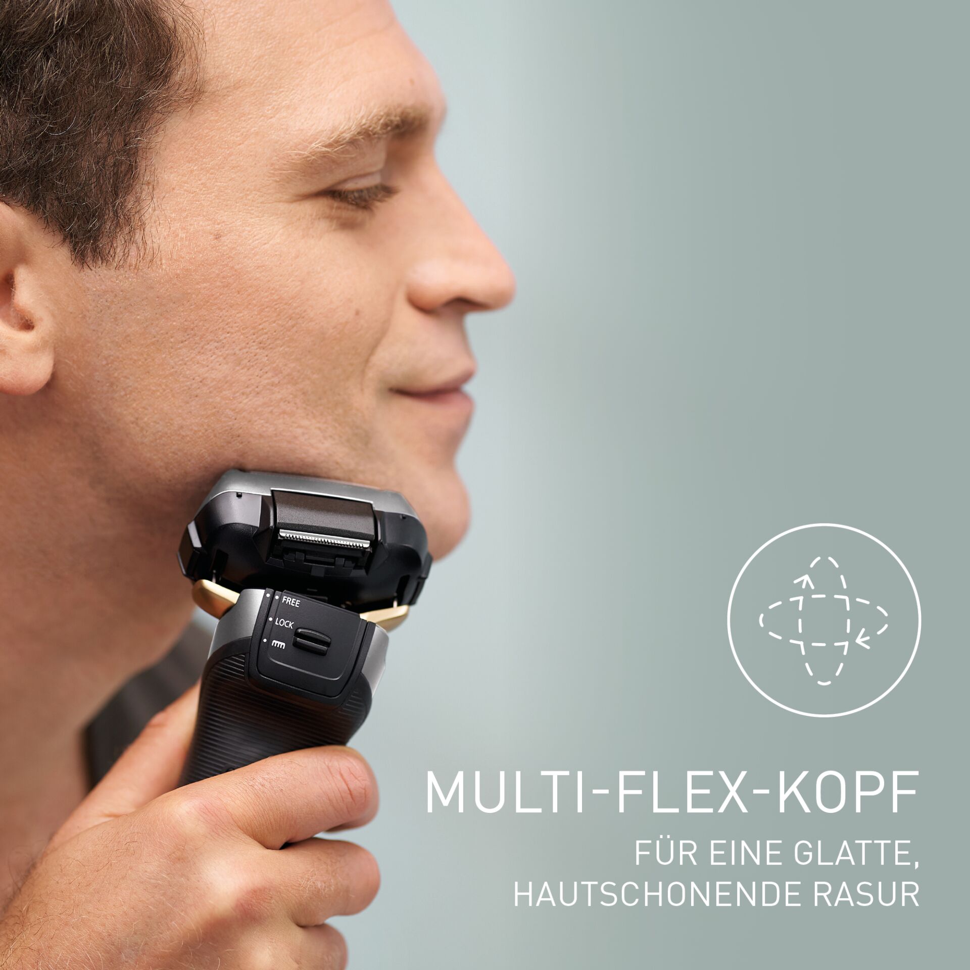 Rasierer, Elektrischer Rasierer, Glatte Haut, Bartrasur, Kopfhaut-Rasur