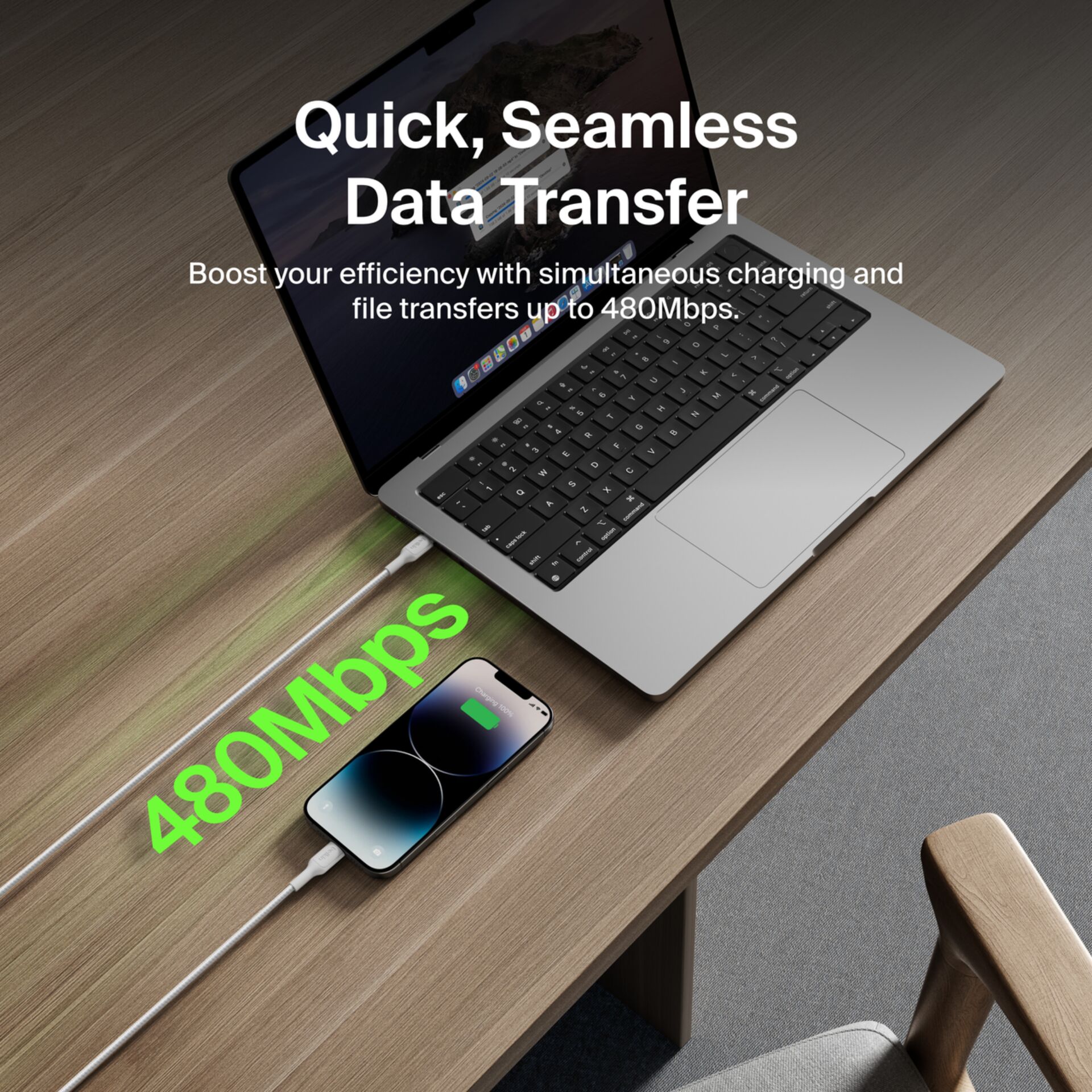 Laptop, Magnesium, Tastatur, USB-C, drahtloses Laden