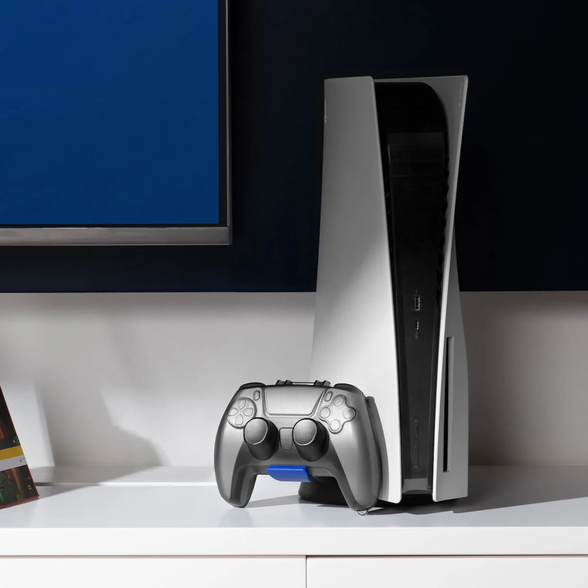 PlayStation 5, Konsole, Controller, Drahtlos, Fernseher-Stativ